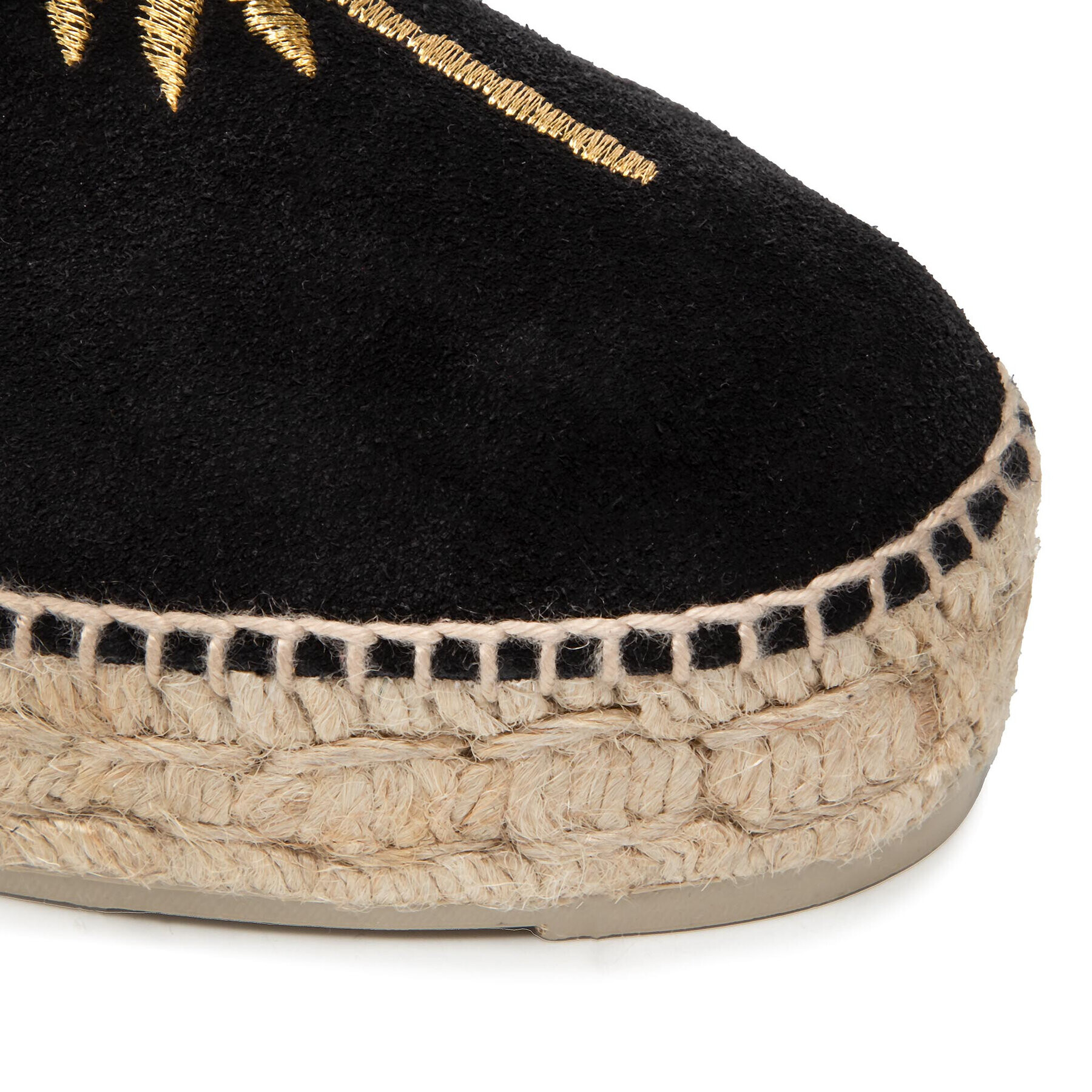 Manebi Espadrile Slippers D T 0.3 D0 Negru - Pled.ro