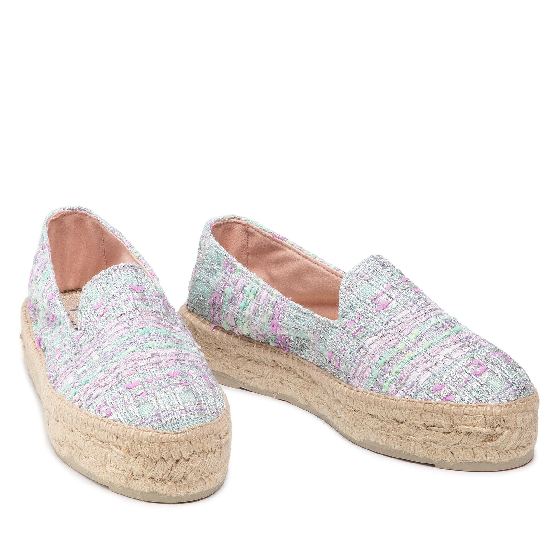 Manebi Espadrile Slippers D T 1.6 D0 Argintiu - Pled.ro