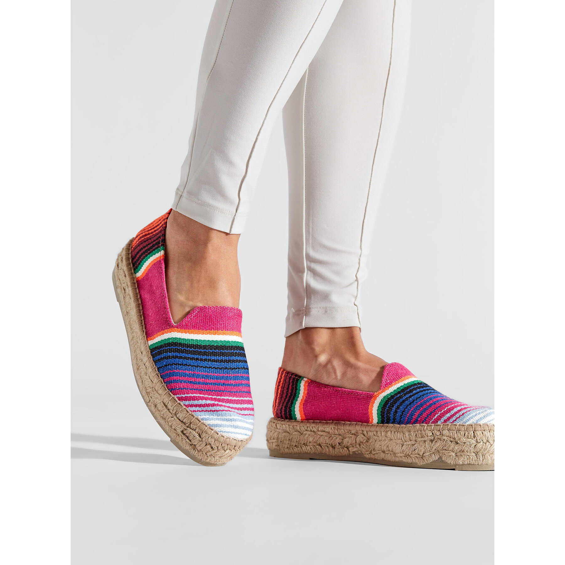 Manebi Espadrile Slippers D T 2.1 D0 Roz - Pled.ro