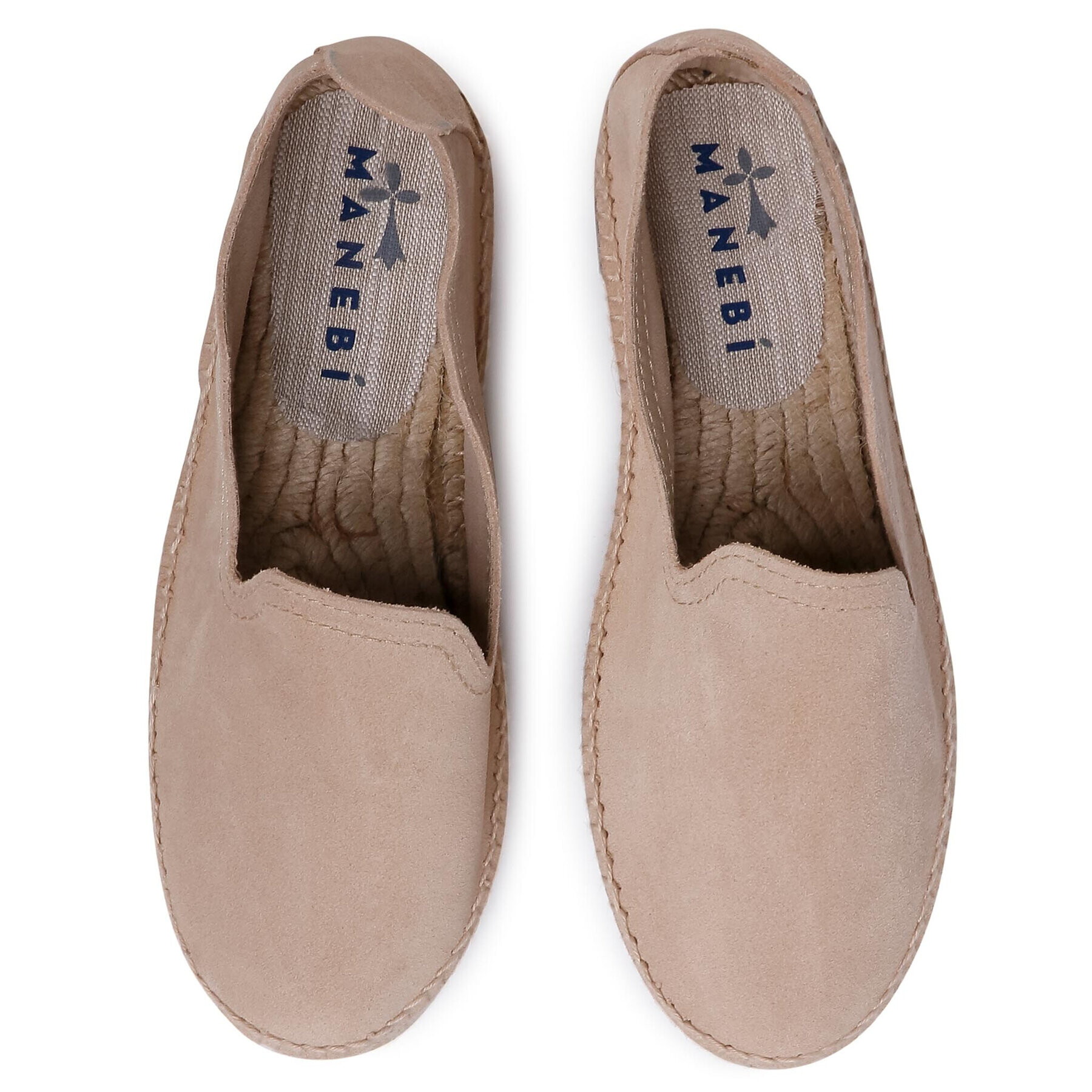 Manebi Espadrile Slippers W K 1.1 N0 Bej - Pled.ro