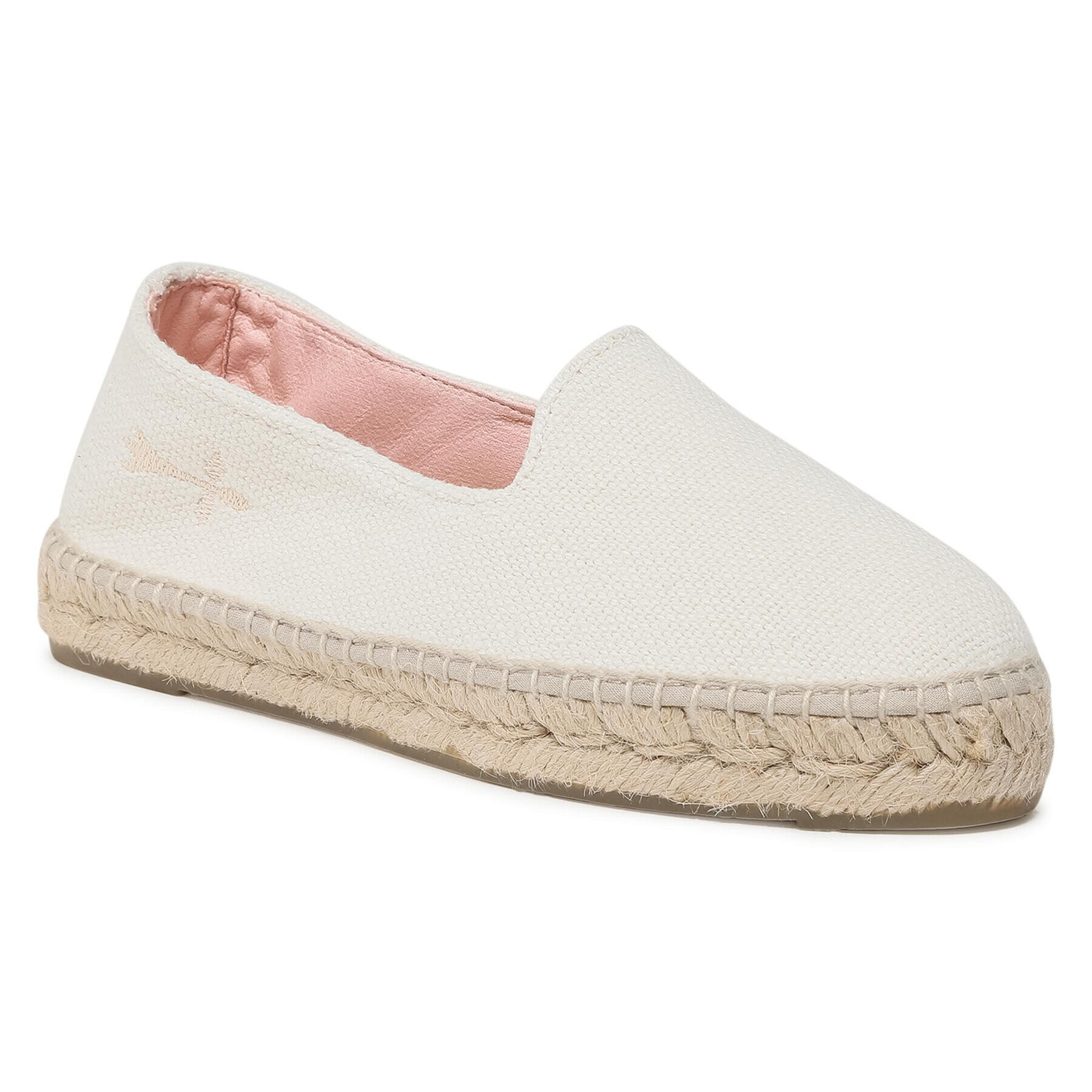 Manebi Espadrile Slippers W O 4.0 N0 Alb - Pled.ro