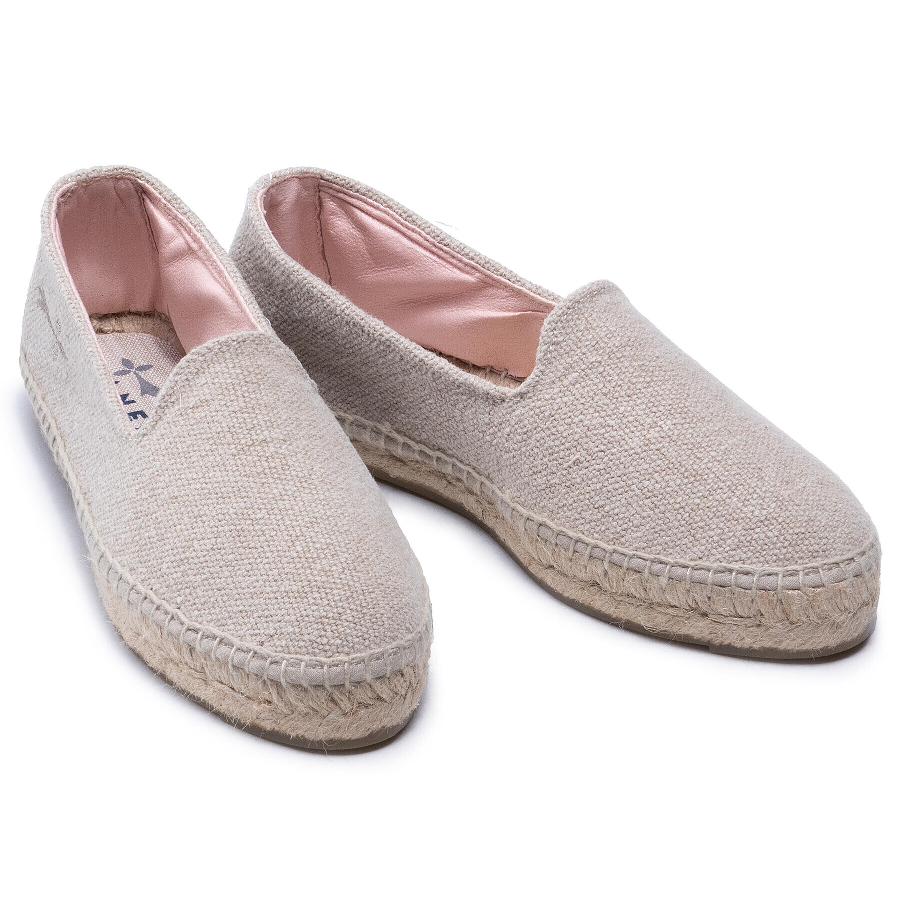 Manebi Espadrile Slippers W O 4.1 N0 Bej - Pled.ro