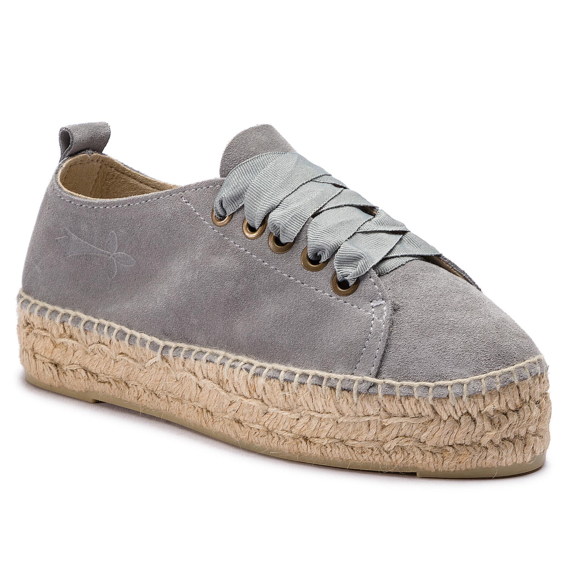 Manebi Espadrile Sneakers D A C.1 E0 AC Gri - Pled.ro