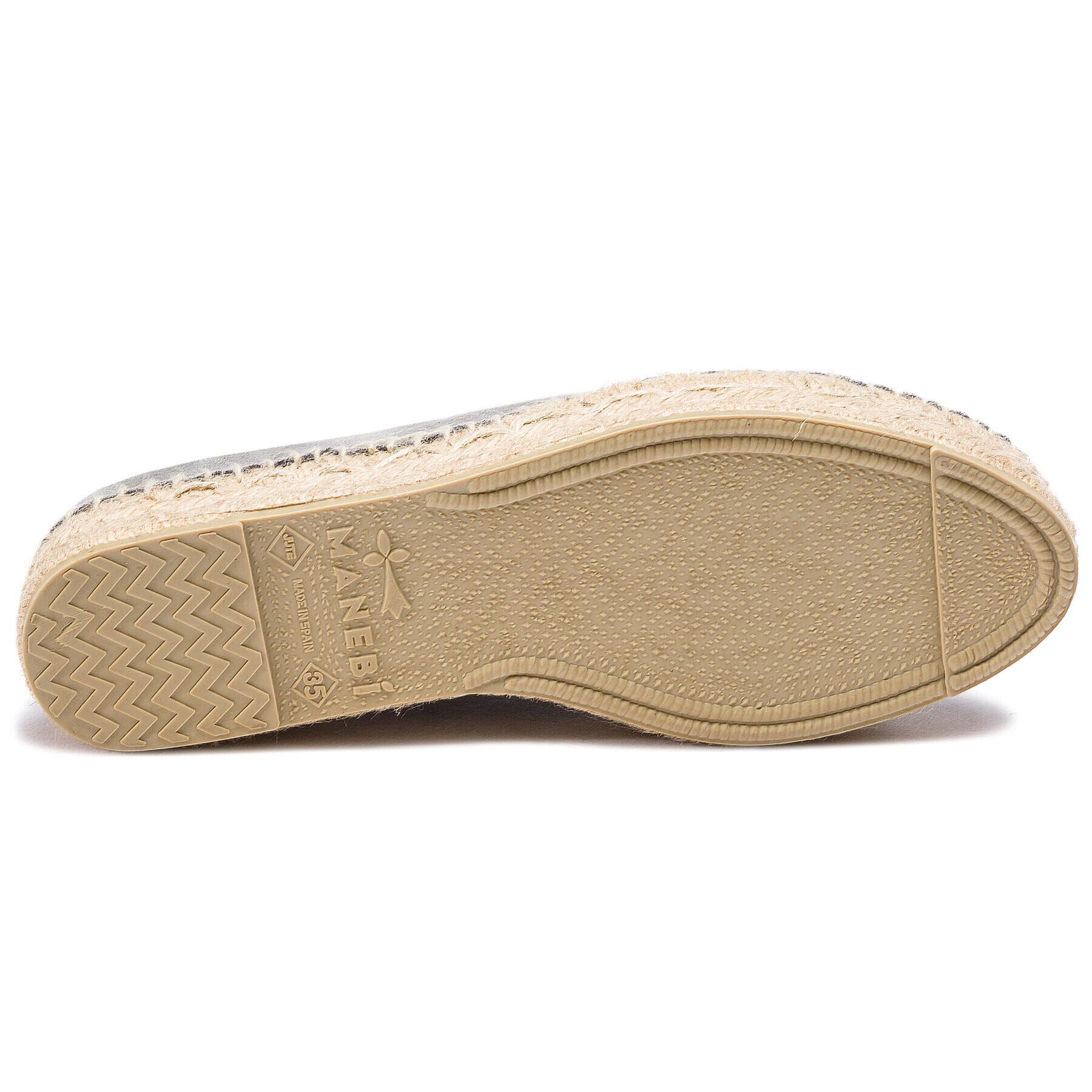 Manebi Espadrile Sneakers D A C.1 E0 AC Gri - Pled.ro