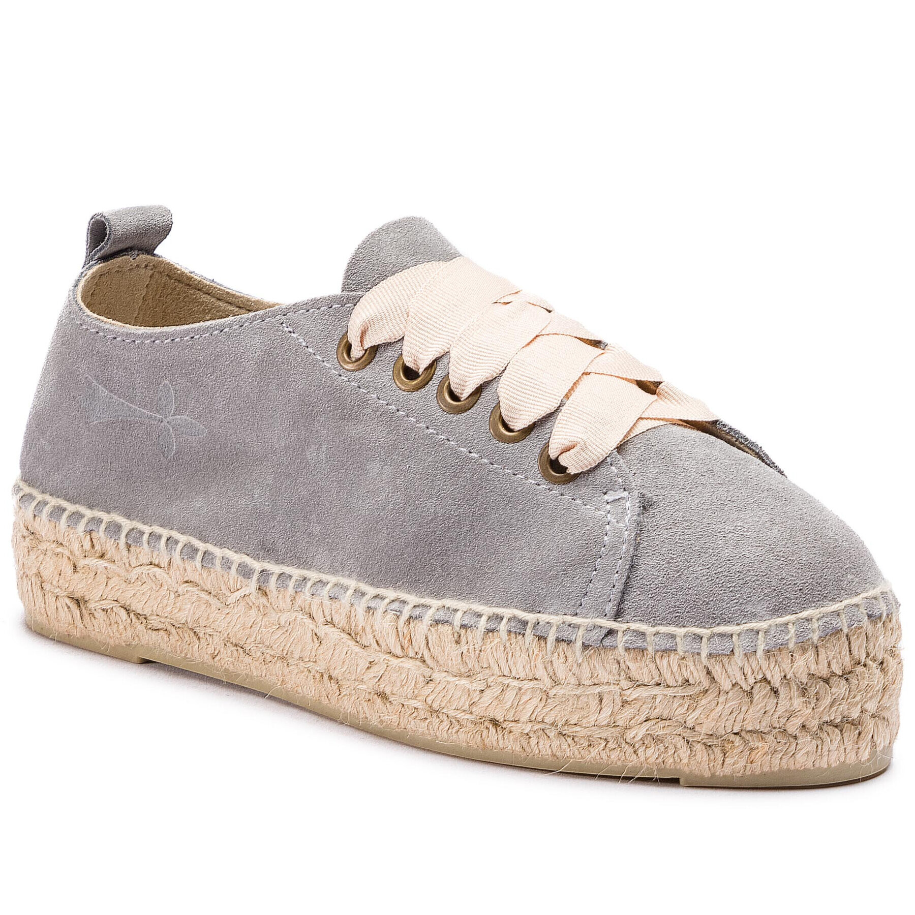 Manebi Espadrile Sneakers D A C.1 E0 AC Gri - Pled.ro