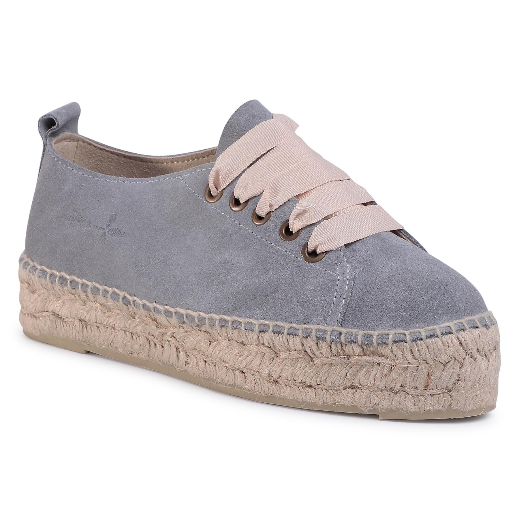 Manebi Espadrile Sneakers D A C.1 E0 Gri - Pled.ro