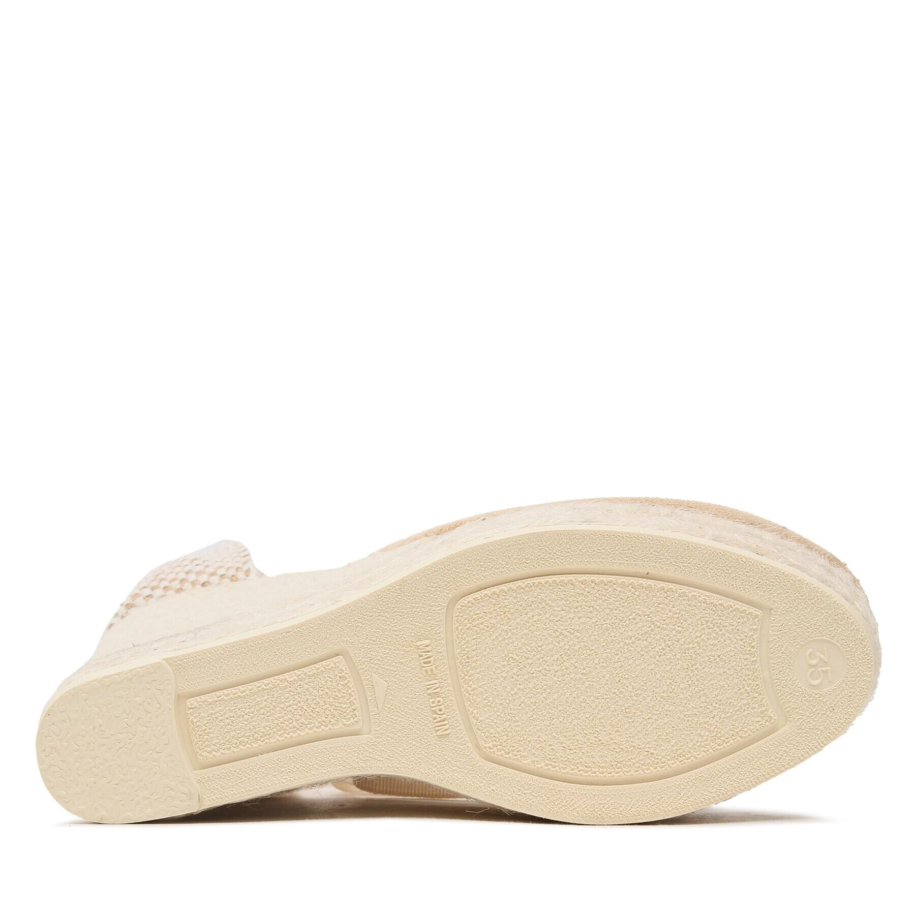 Manebi Espadrile Soft Suede Wedge Espadrilles M 1.1 WV Bej - Pled.ro