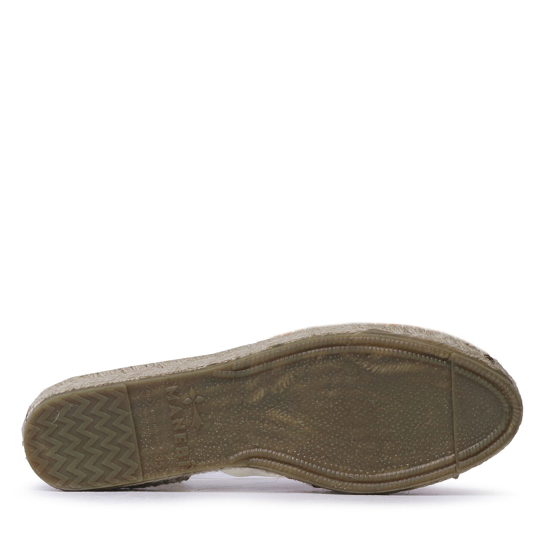 Manebi Espadrile Suede Flat Valenciana Espadrilles R 4.1 P0 Kaki - Pled.ro