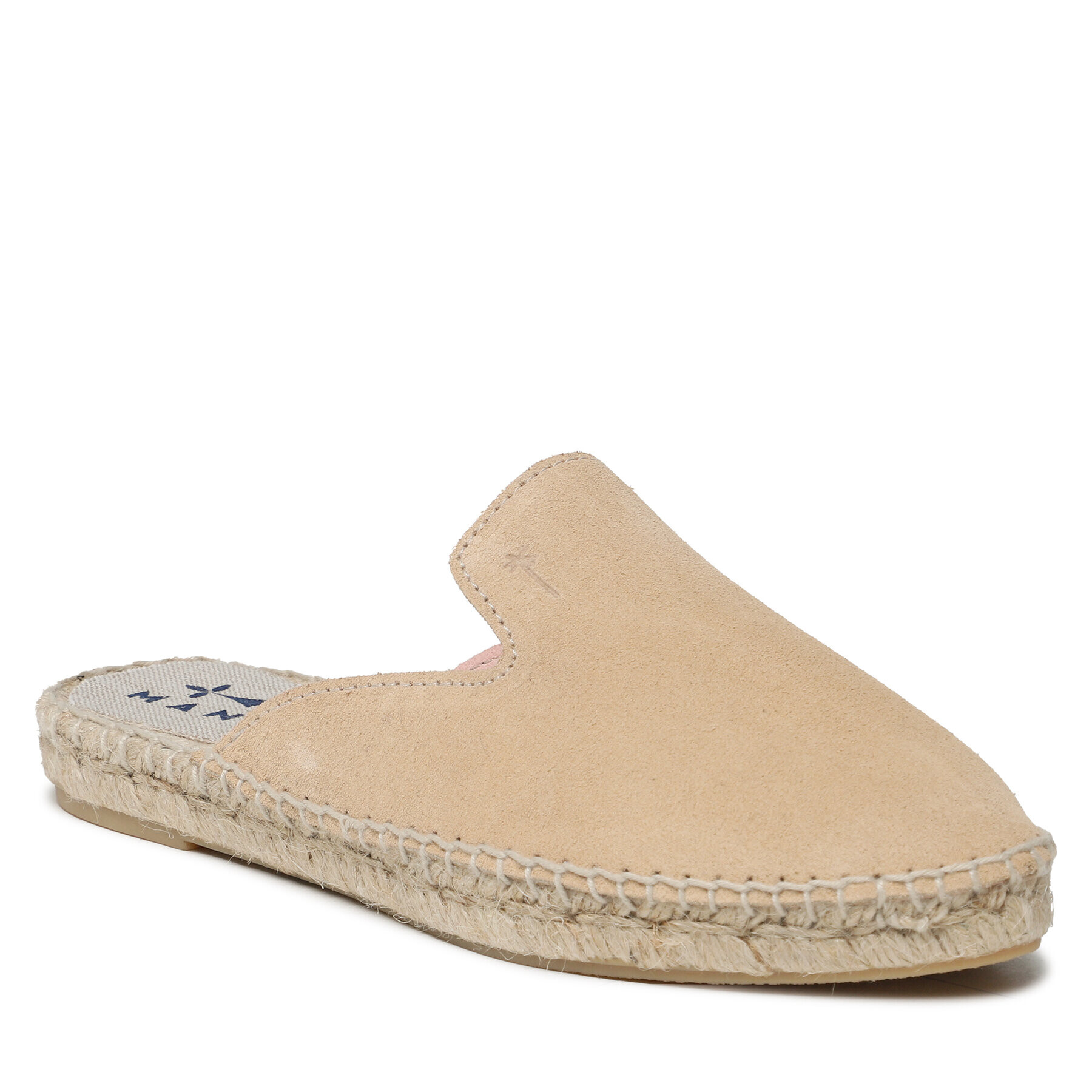 Manebi Espadrile Suede Mules M 1.1 M0 Bej - Pled.ro