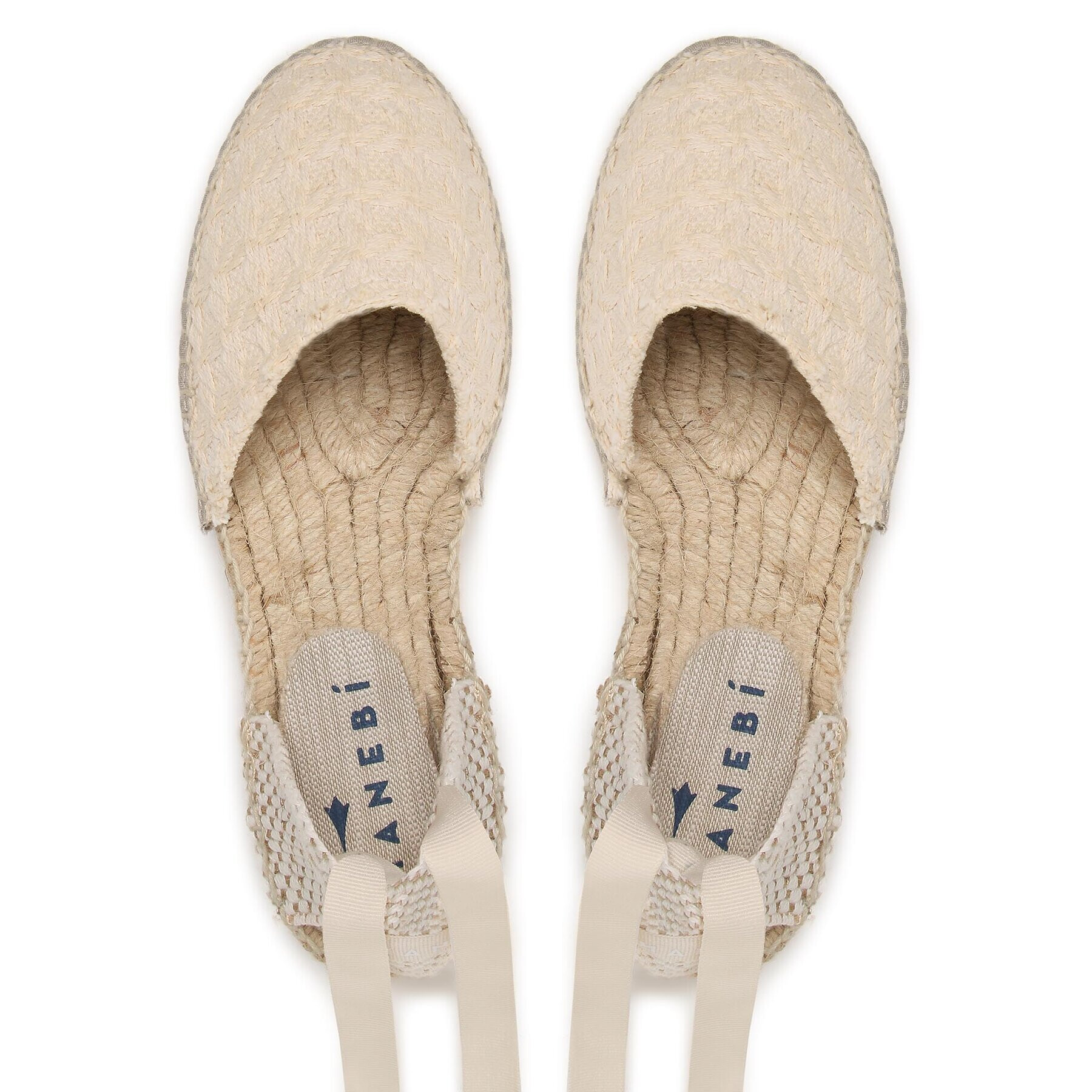 Manebi Espadrile Valenciana Espadrilles G 4.9 P0 Bej - Pled.ro