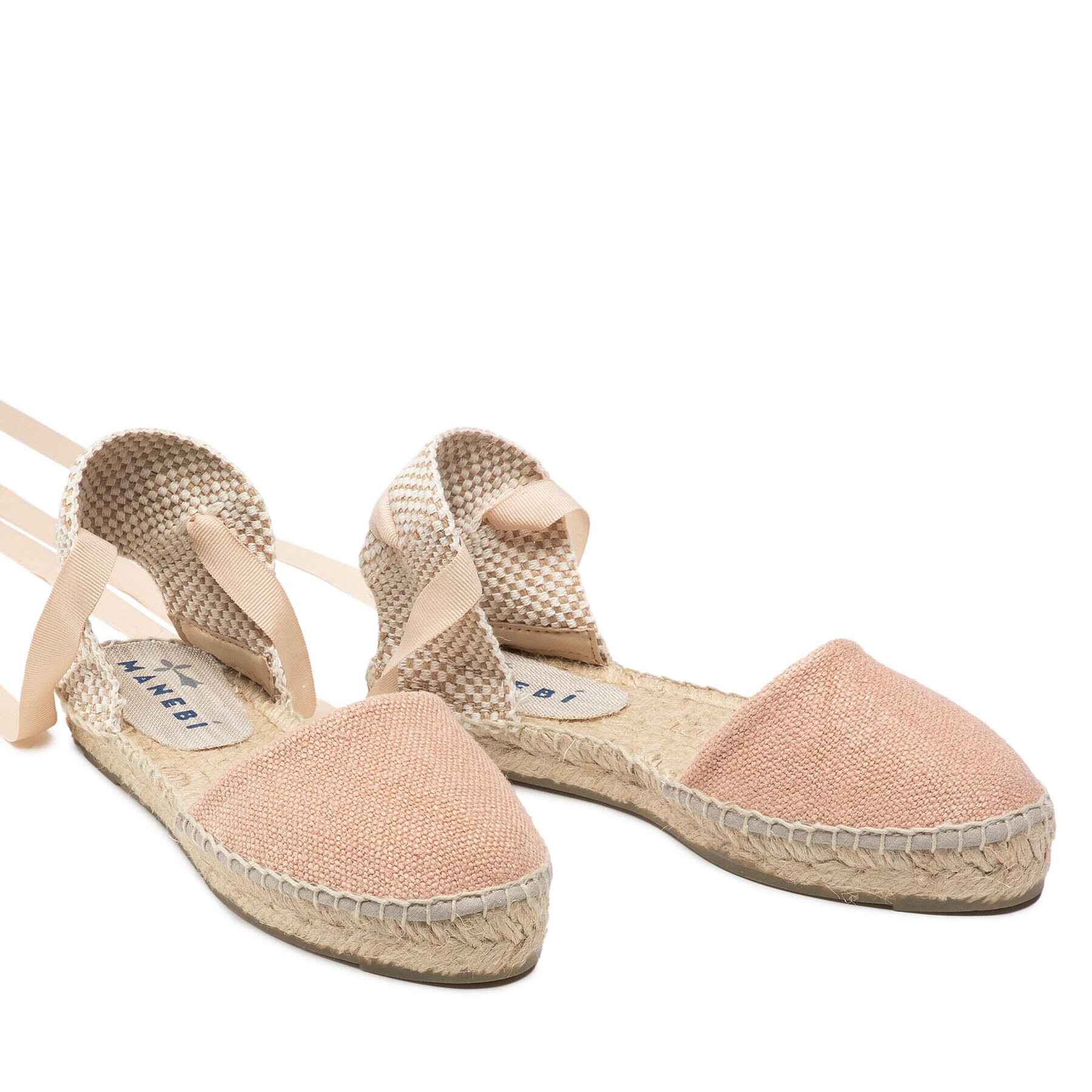 Manebi Espadrile Valenciana O 7.3 P0 Roz - Pled.ro