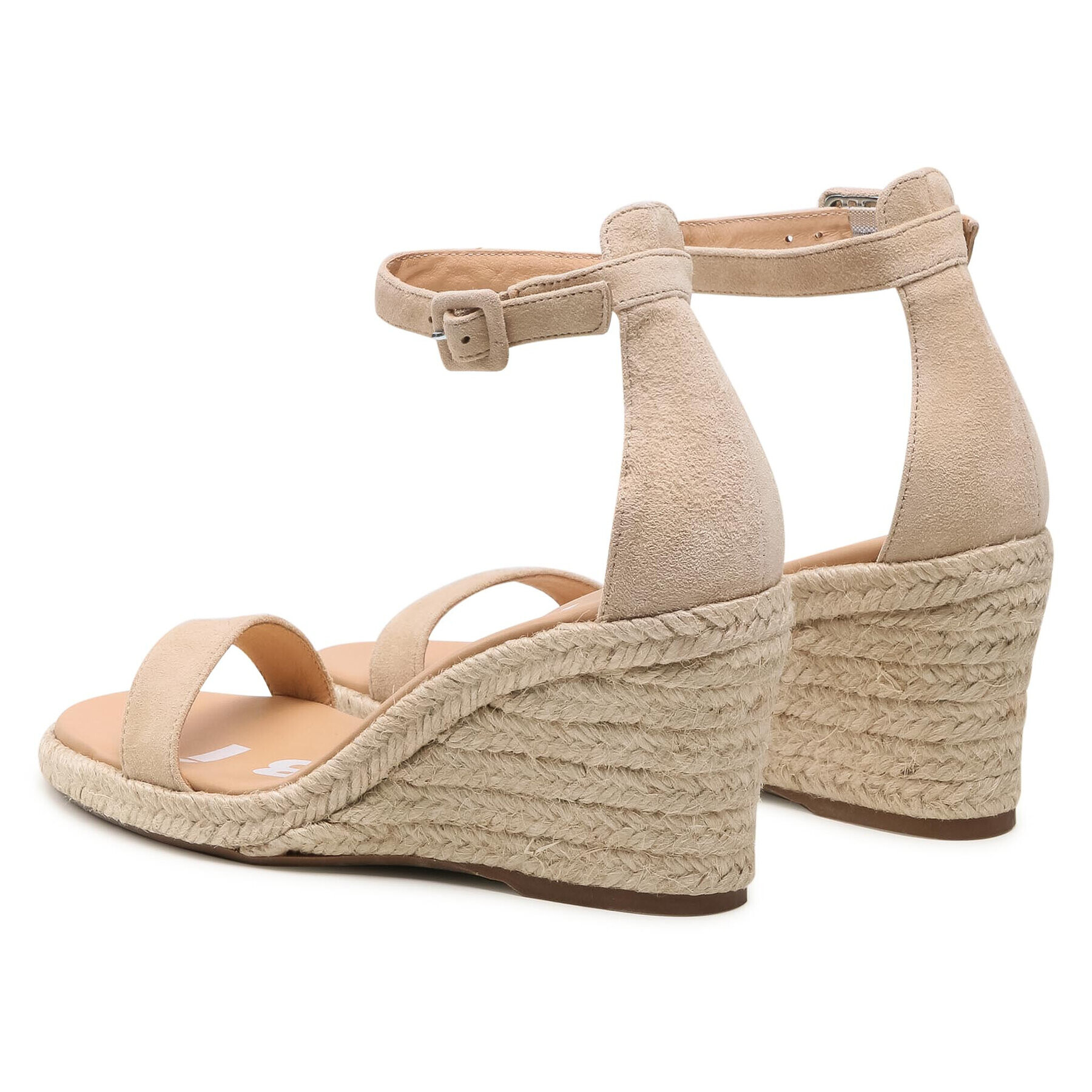 Manebi Espadrile Wedge Sandals M 1.1 Wg Bej - Pled.ro