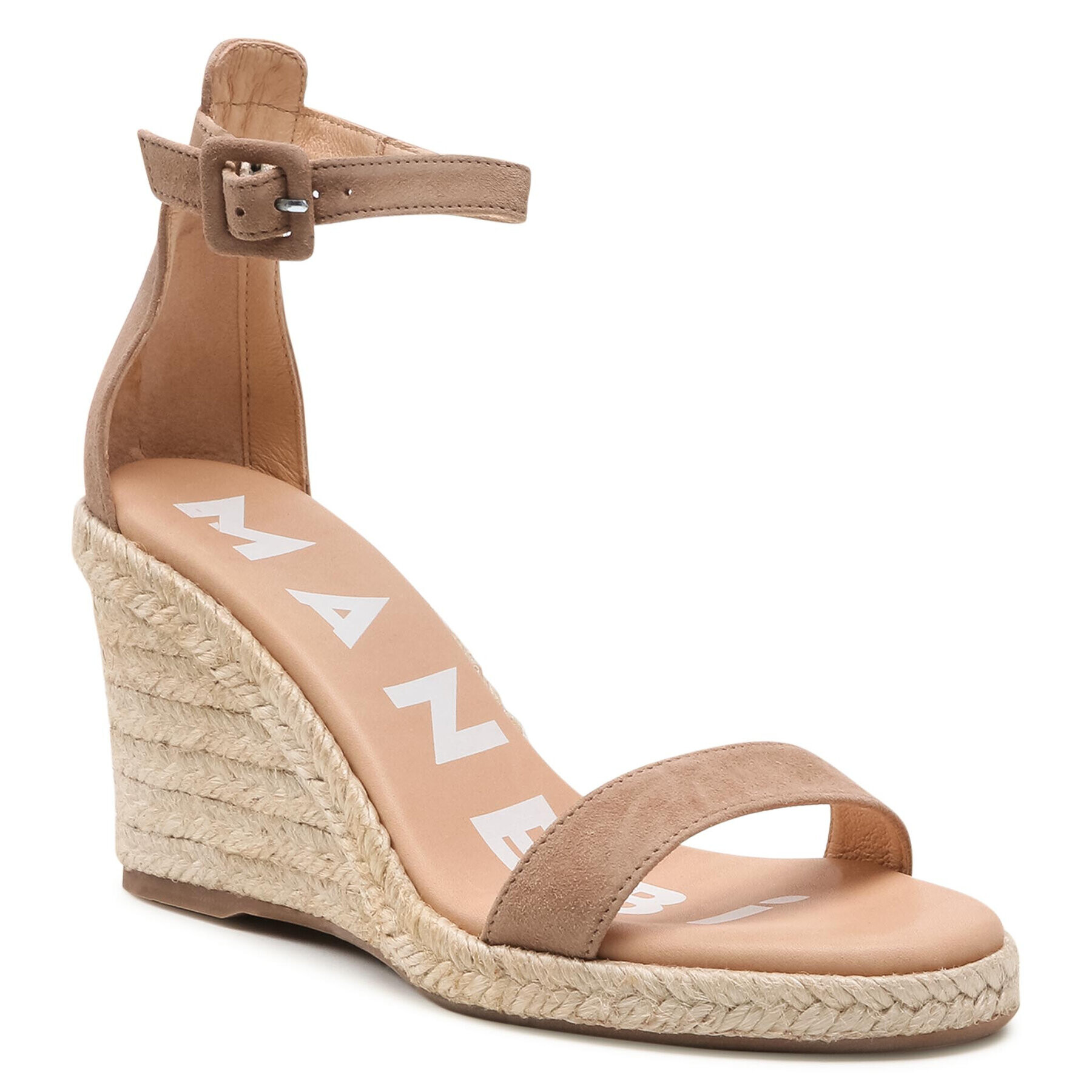 Manebi Espadrile Wedge Sandals W 1.9 Wg Bej - Pled.ro