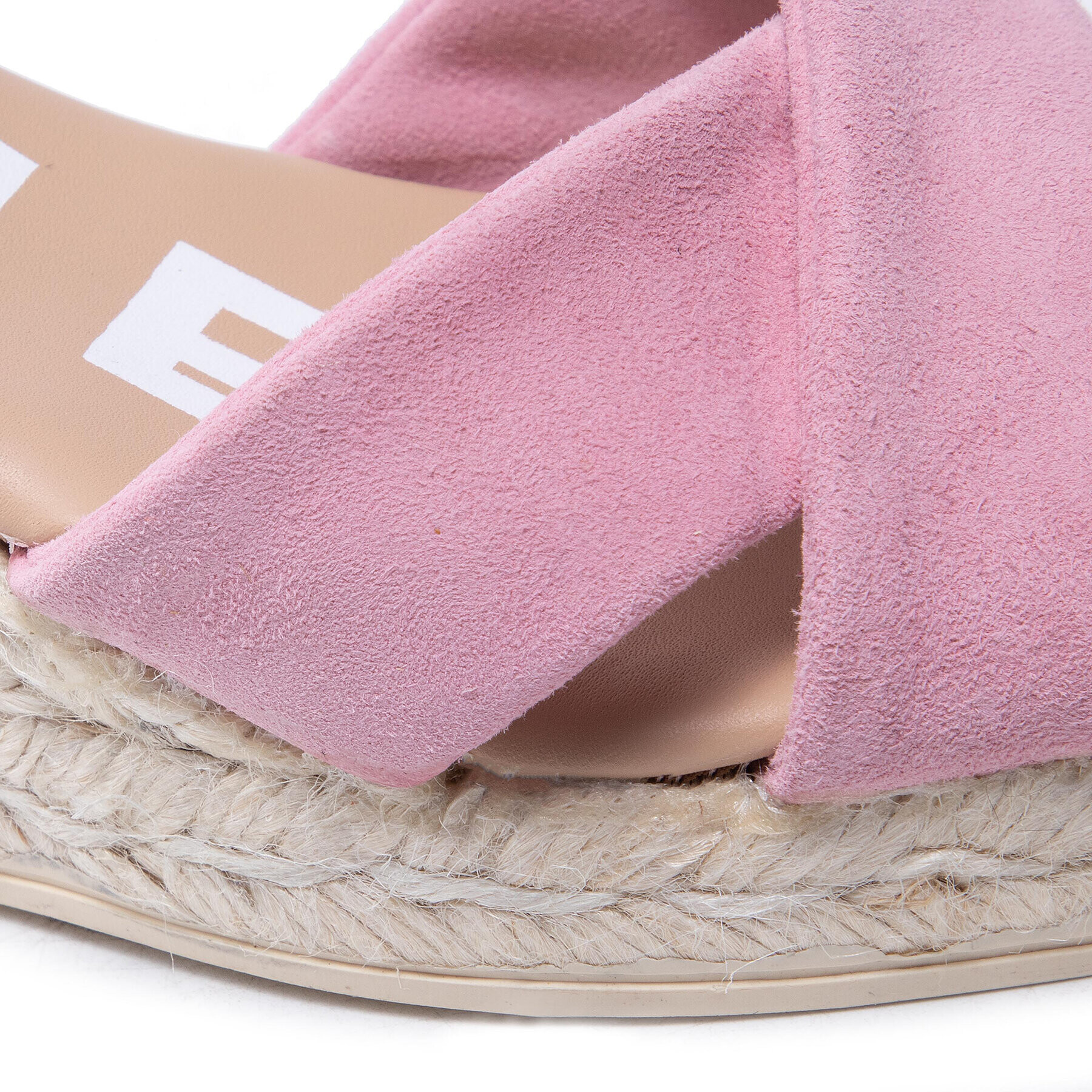 Manebi Espadrile X Low Wedges M 1.4 Wx Roz - Pled.ro