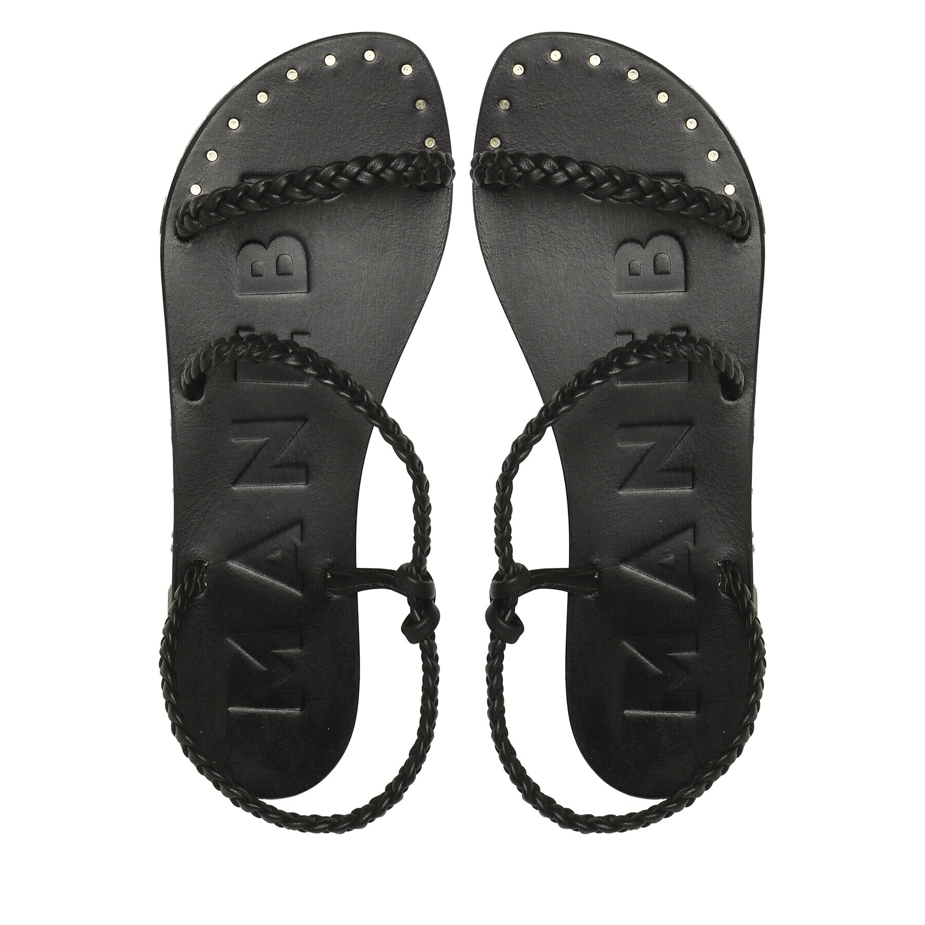 Manebi Sandale Sandals S 6.4 Y0 Negru - Pled.ro