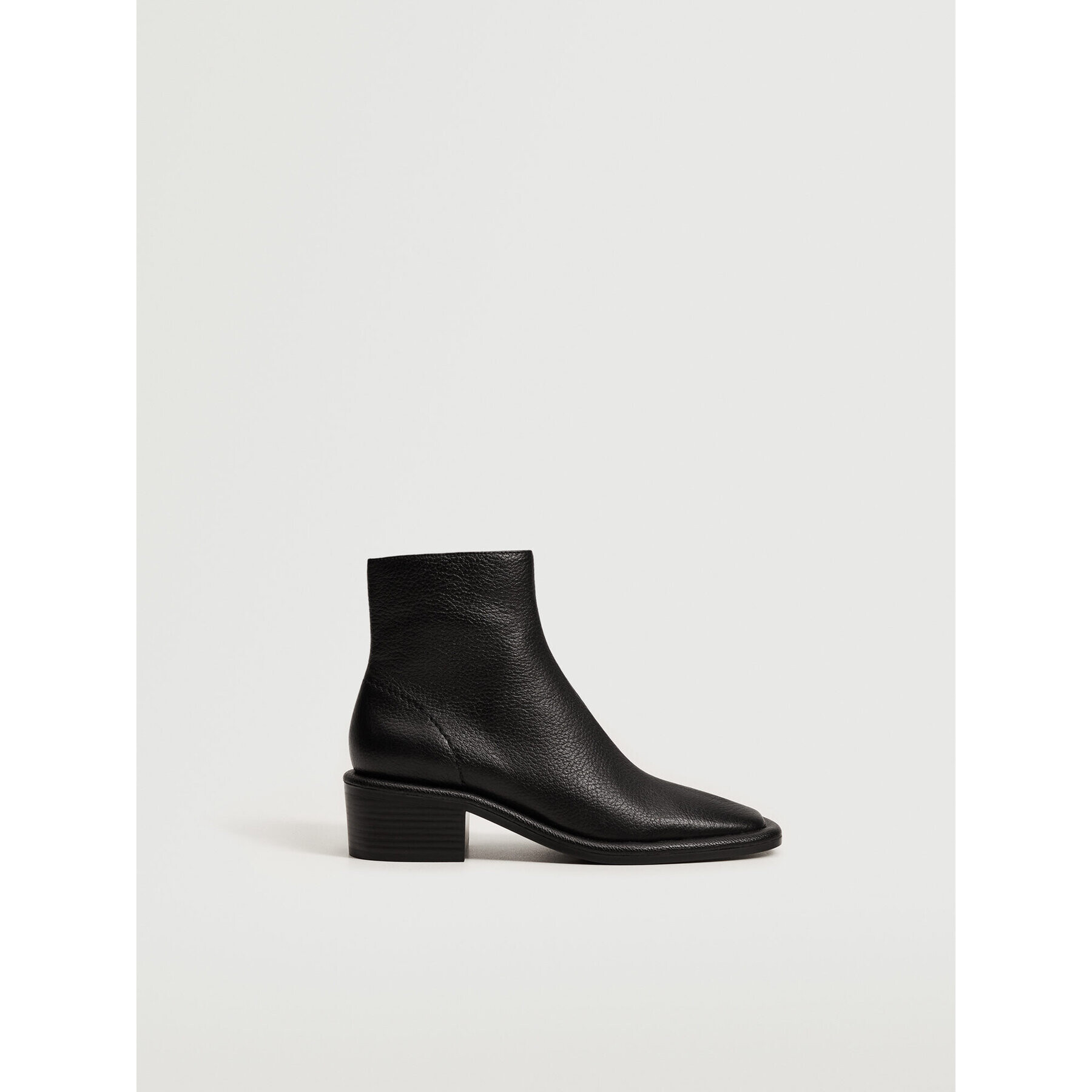 Mango Botine West 17082514 Negru - Pled.ro