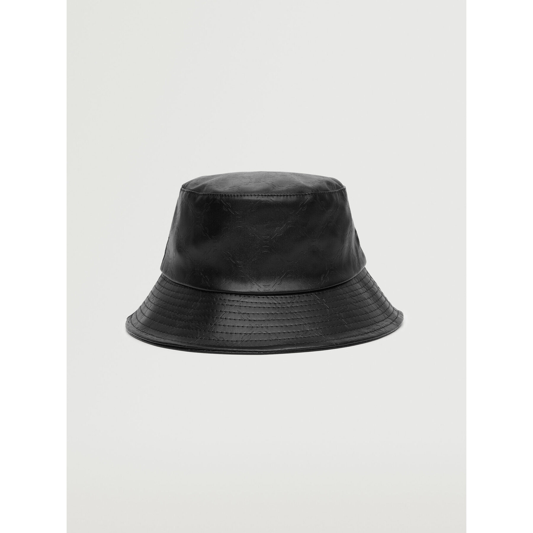 Mango Bucket Hat Embossed 17094065 Negru - Pled.ro