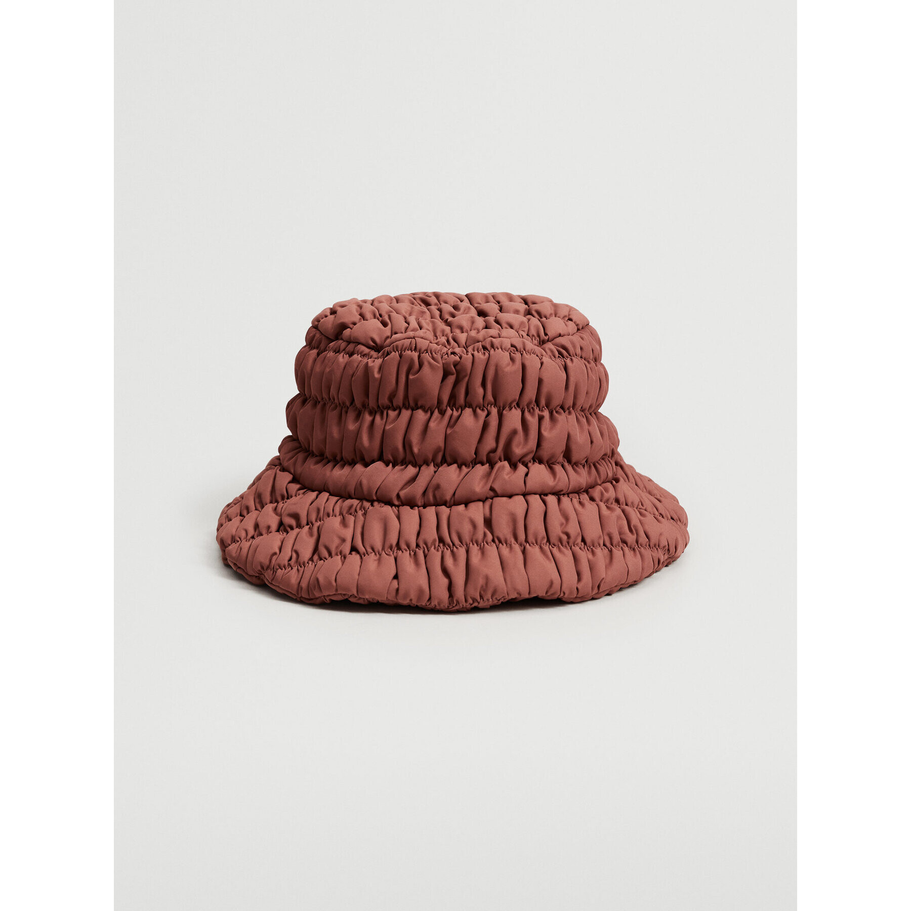 Mango Bucket Hat Frunce Maro - Pled.ro