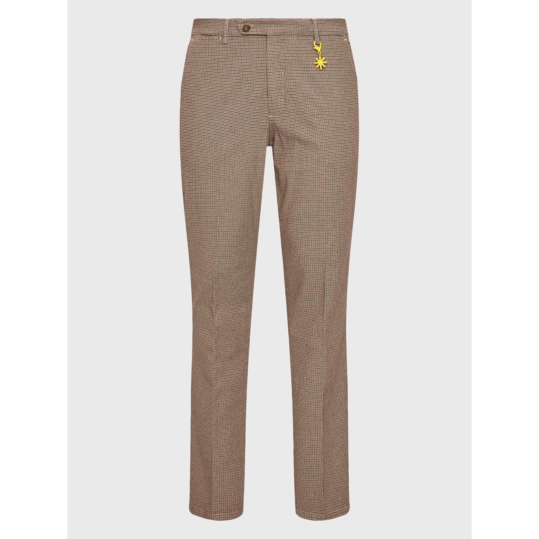 Manuel Ritz Pantaloni chino 3332P1418T 223602 Bej Slim Fit - Pled.ro