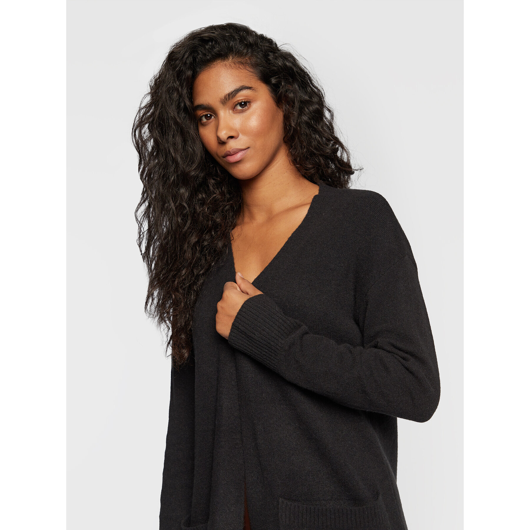 Marc Aurel Cardigan 8691 8000 81969 Negru Regular Fit - Pled.ro