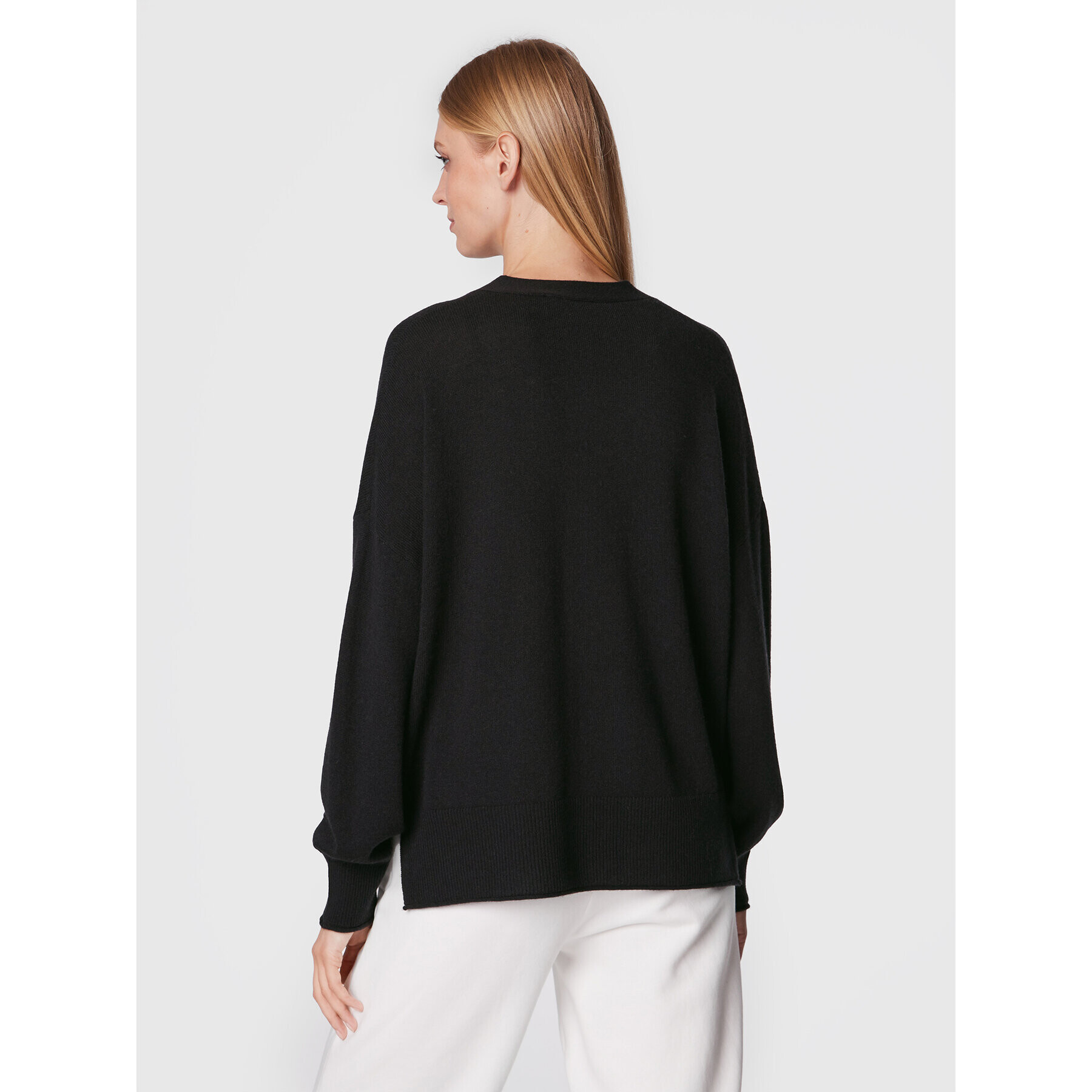 Marc Aurel Cardigan 8696 8000 81976 Negru Regular Fit - Pled.ro