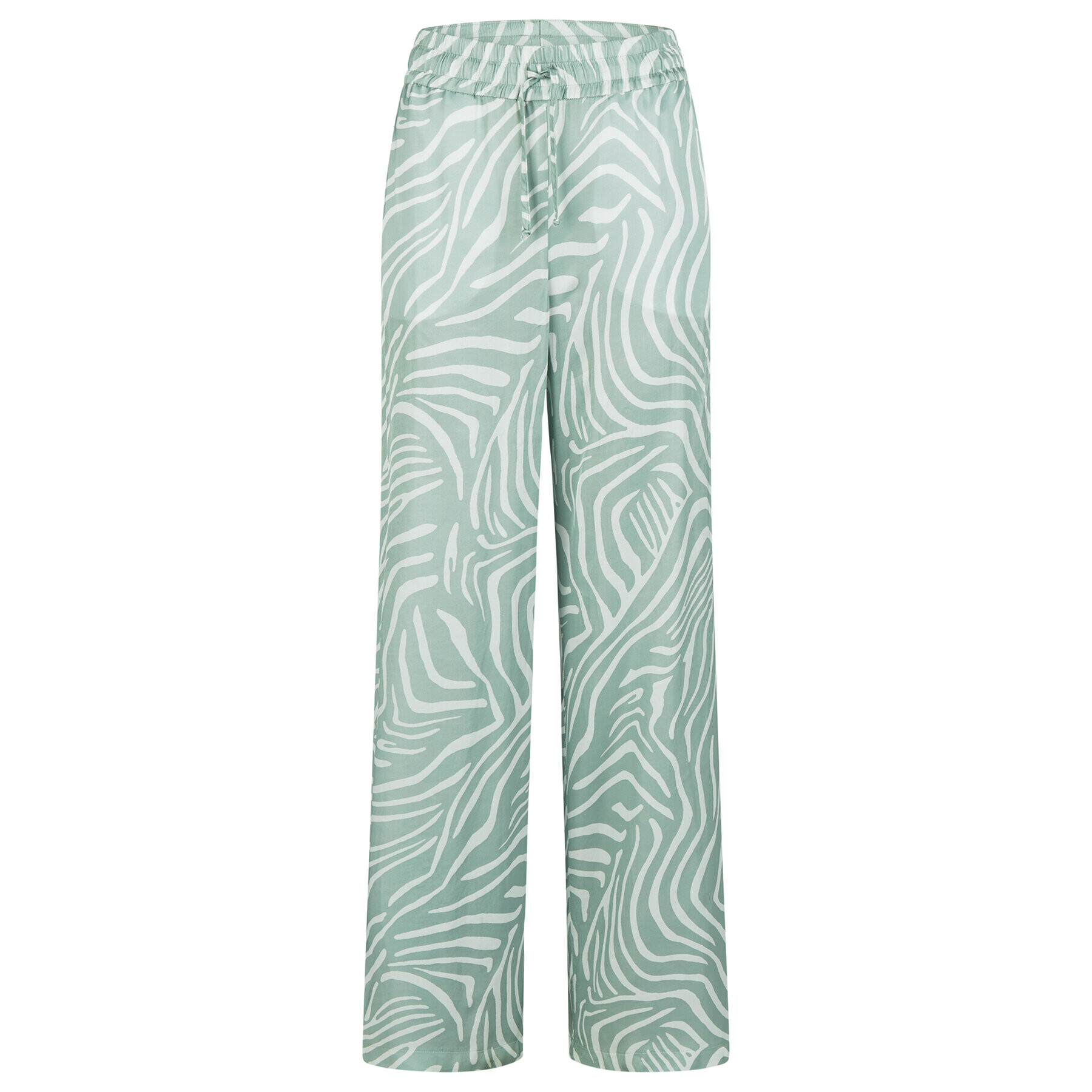 Marc Aurel Pantaloni din material 1638 1001 24622 Verde Loose Fit - Pled.ro