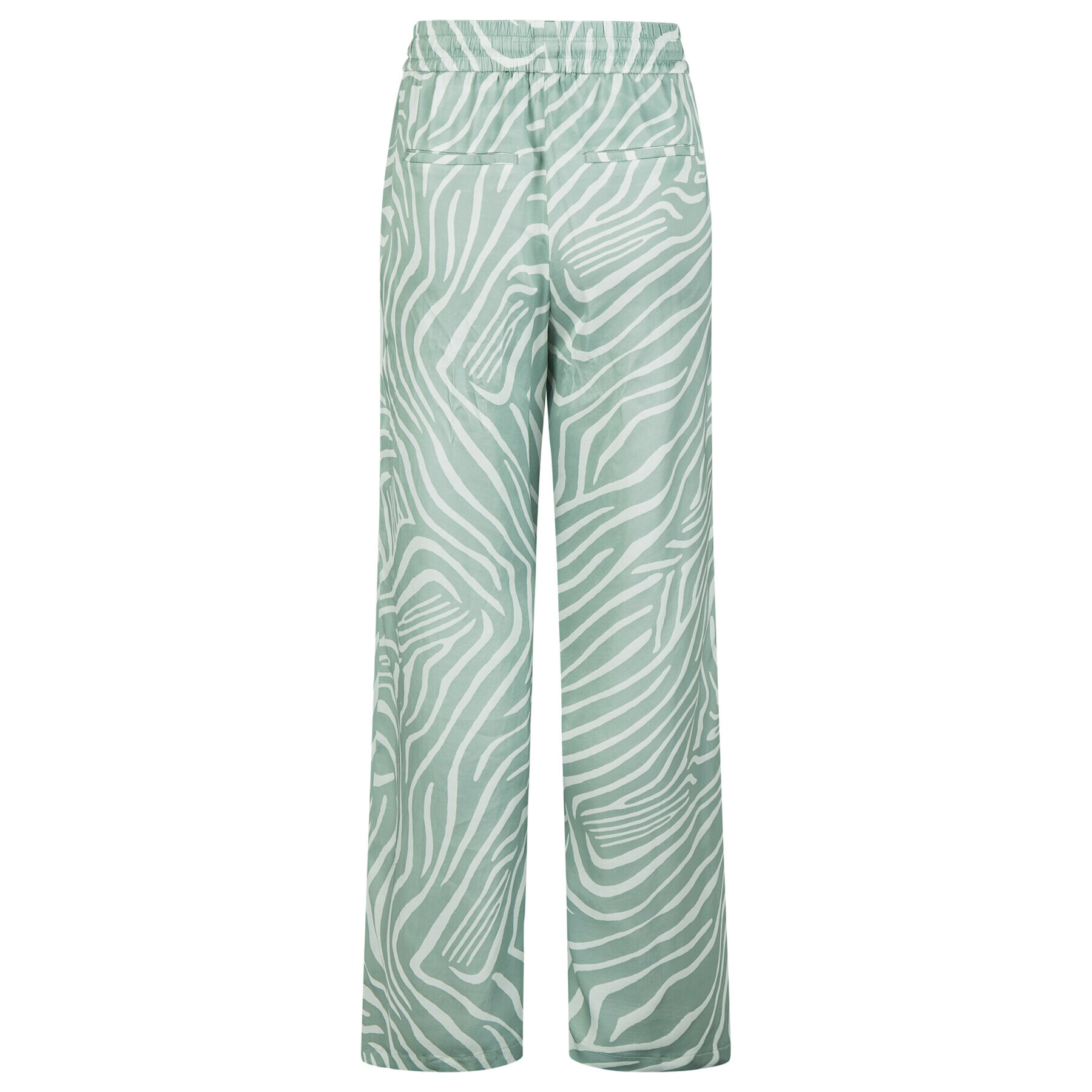 Marc Aurel Pantaloni din material 1638 1001 24622 Verde Loose Fit - Pled.ro