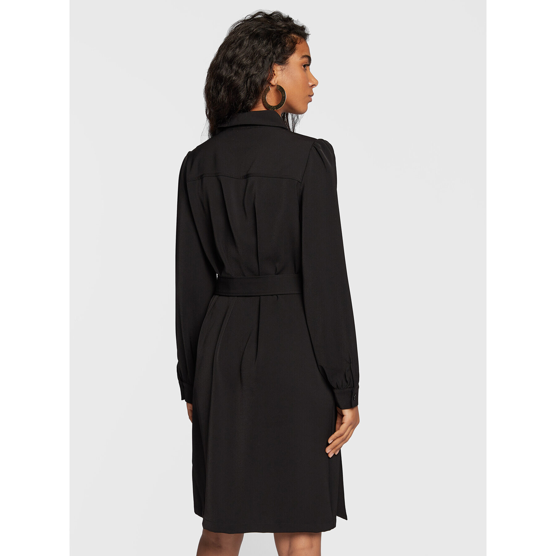 Marc Aurel Rochie tip cămașă 6835 2000 92875 Negru Regular Fit - Pled.ro