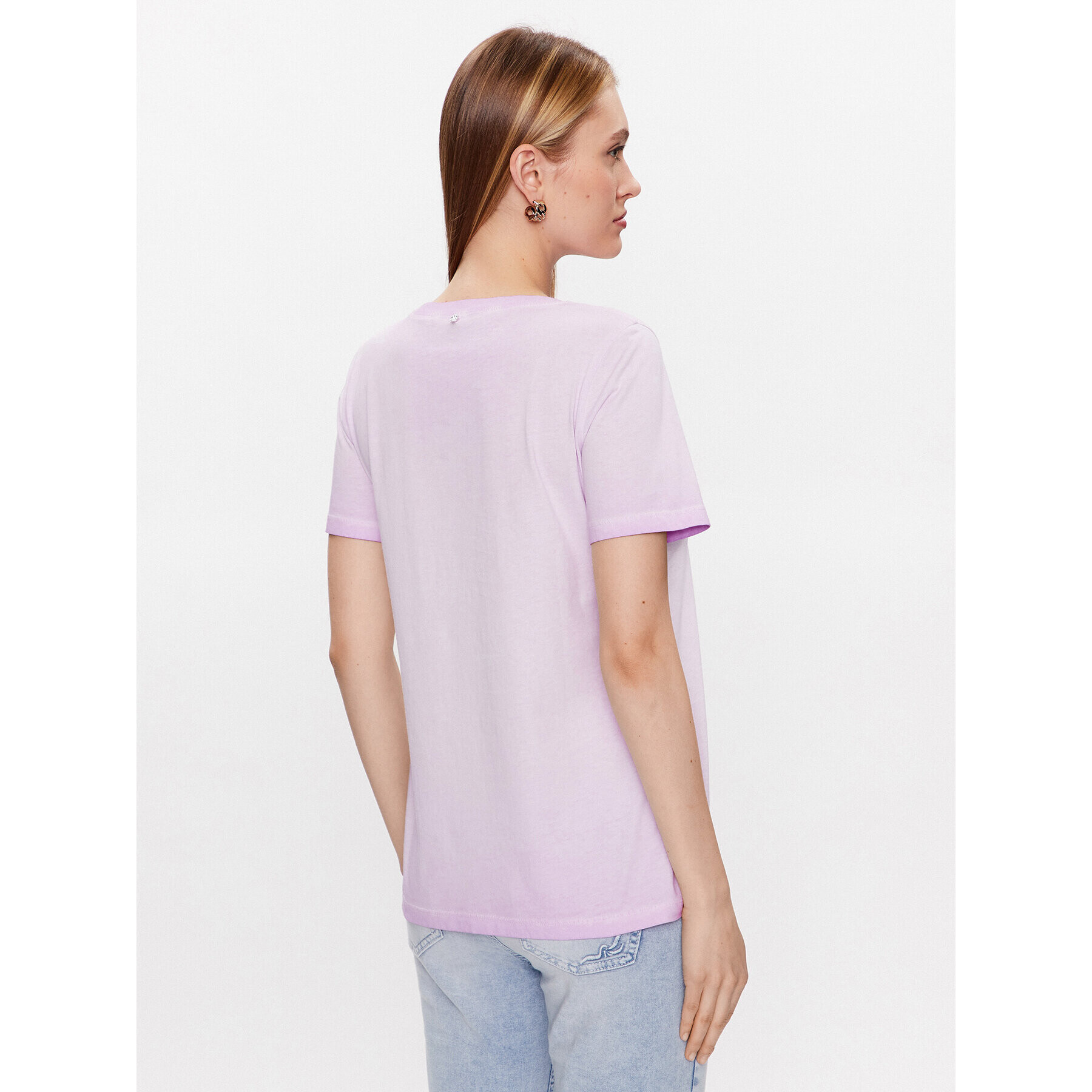 Marc Aurel Tricou 7409 7000 73575 Violet Regular Fit - Pled.ro