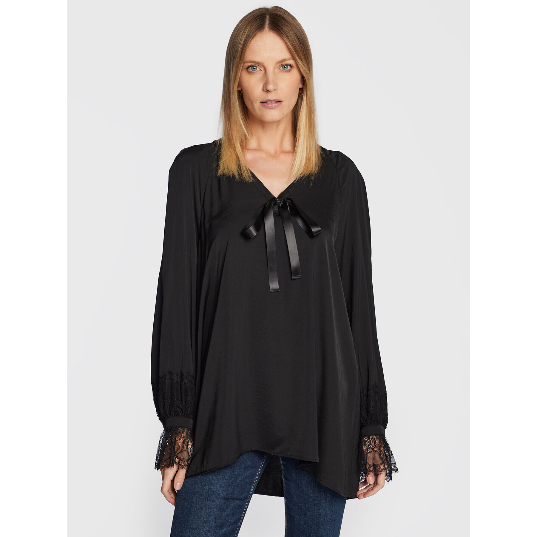 Marc Aurel Tunică 6058 1000 93144 Negru Relaxed Fit - Pled.ro