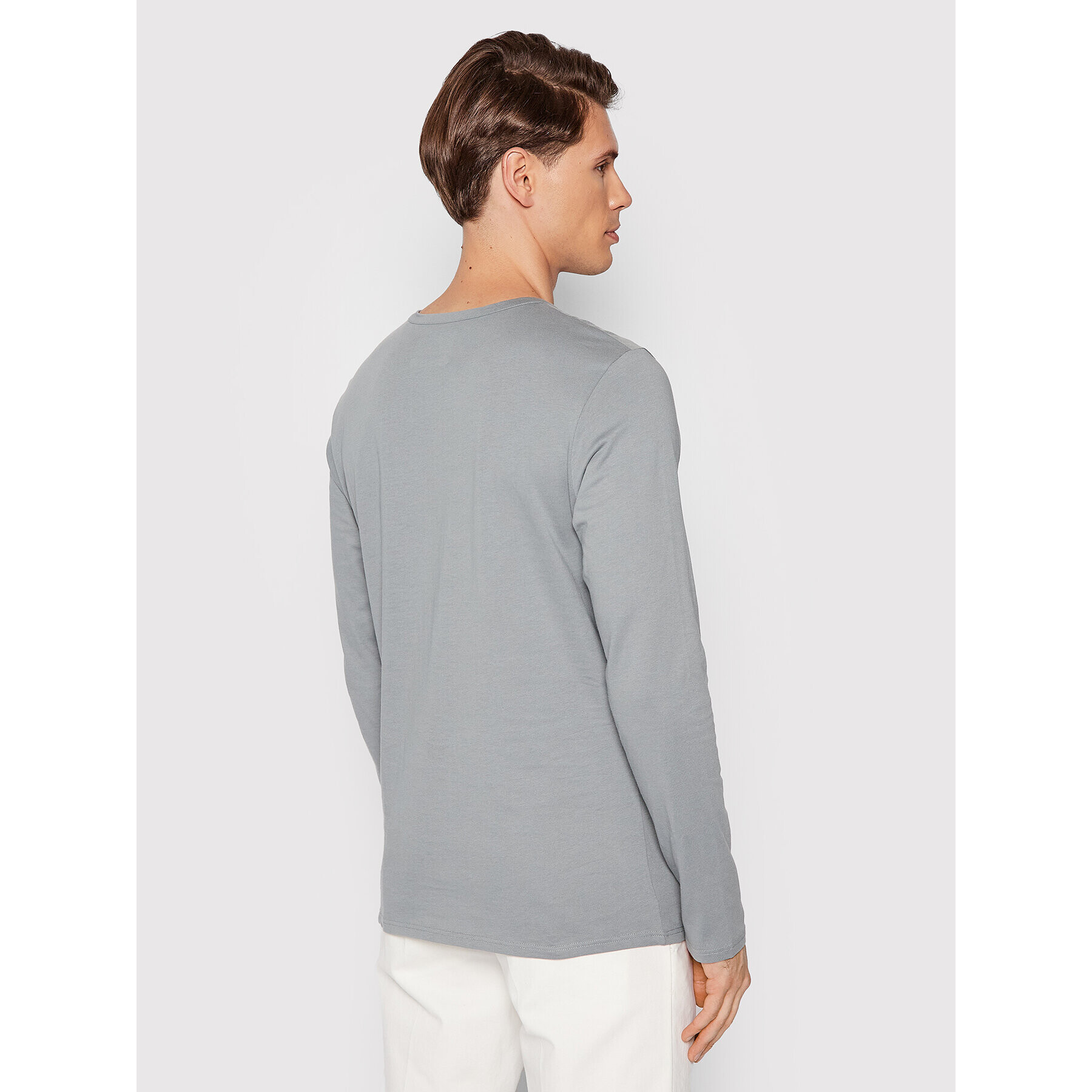 Marc O'Polo Longsleeve 170 2323 52136 Gri Slim Fit - Pled.ro