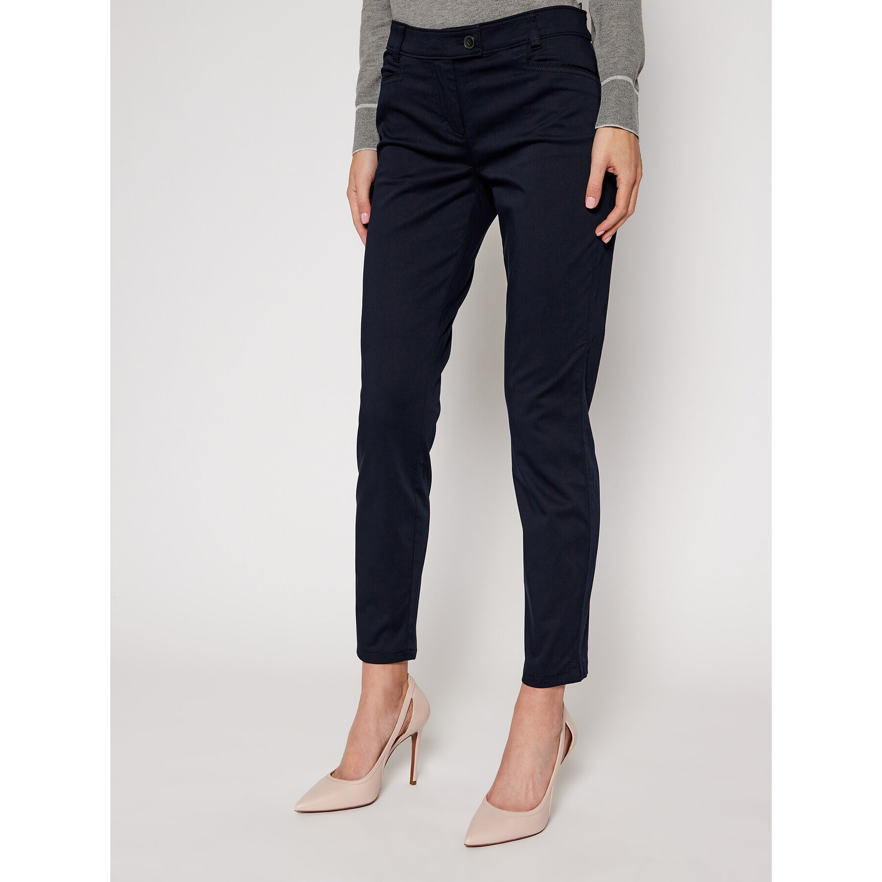 Marc O'Polo Pantaloni din material B01 0475 10191 Bleumarin Regular Fit - Pled.ro