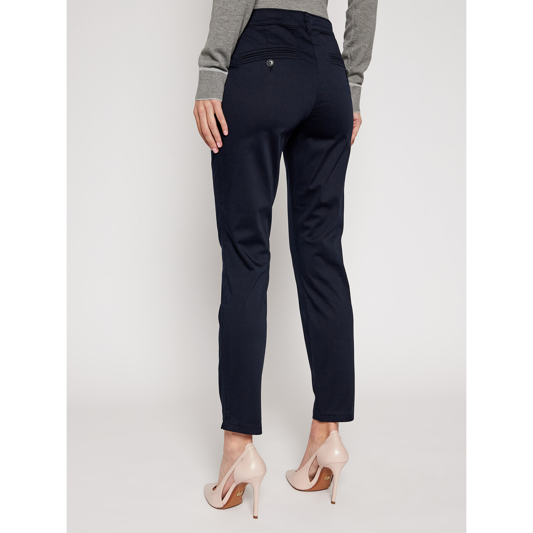 Marc O'Polo Pantaloni din material B01 0475 10191 Bleumarin Regular Fit - Pled.ro