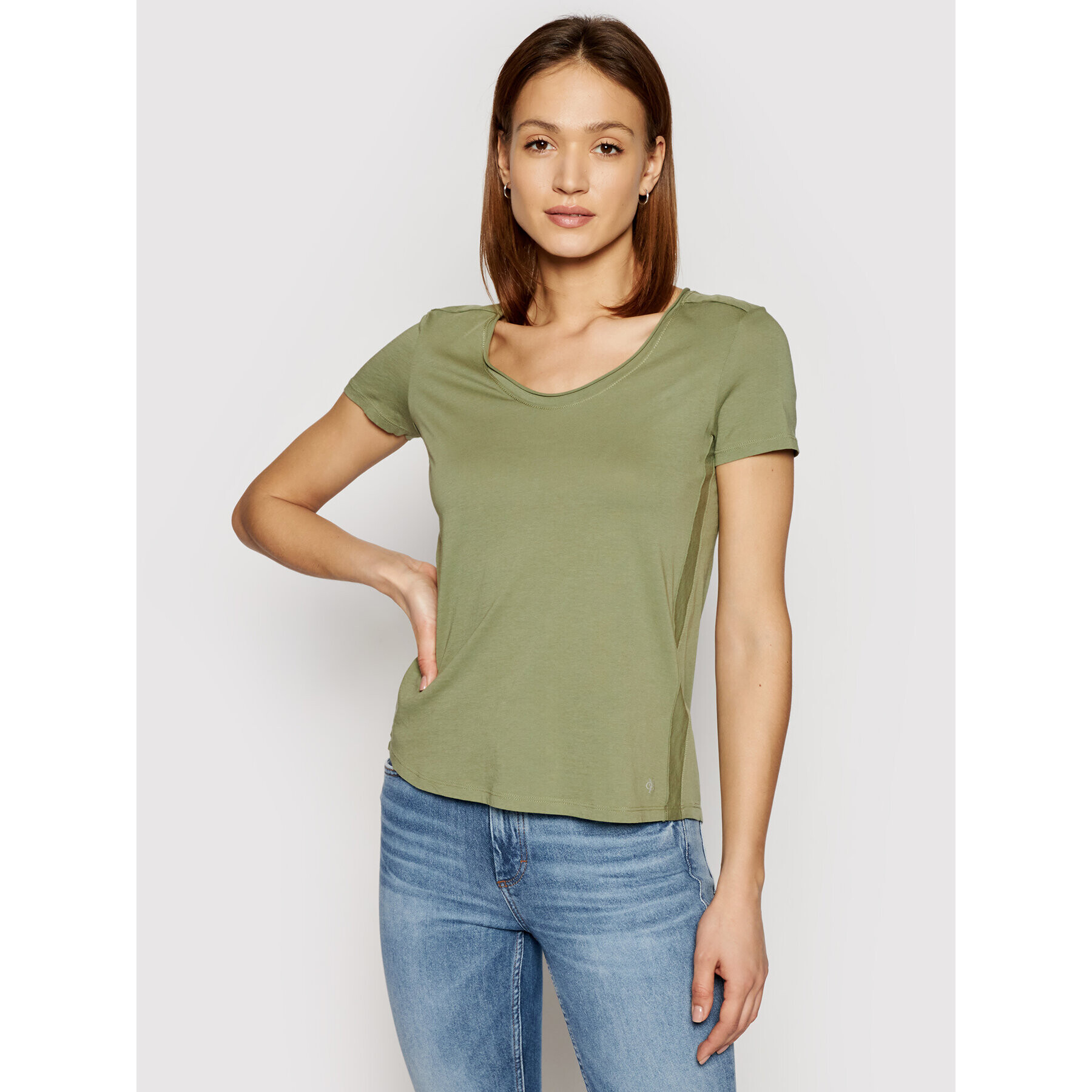 Marc O'Polo Tricou 103 2067 51261 Verde Regular Fit - Pled.ro