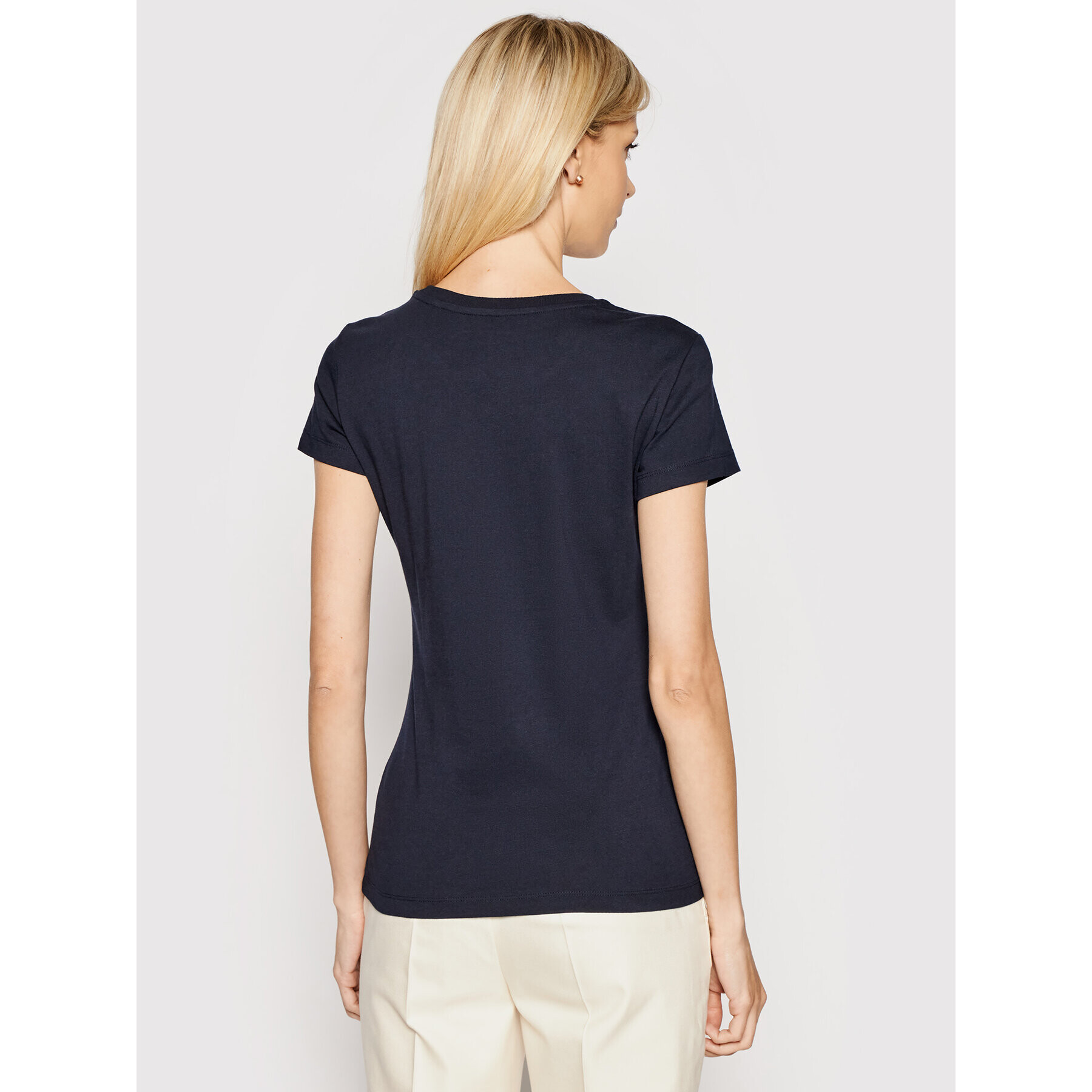 Marc O'Polo Tricou B01 2293 51083 Bleumarin Regular Fit - Pled.ro