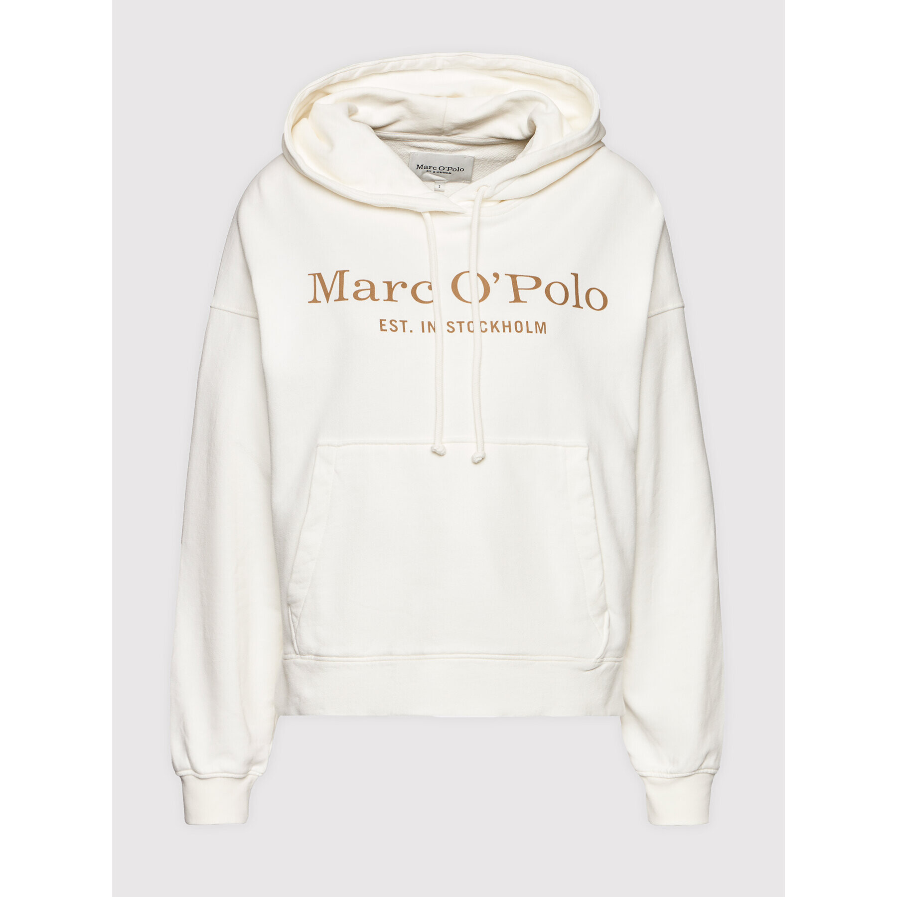 Marc O'Polo Bluză 202 4026 54255 Bej Relaxed Fit - Pled.ro