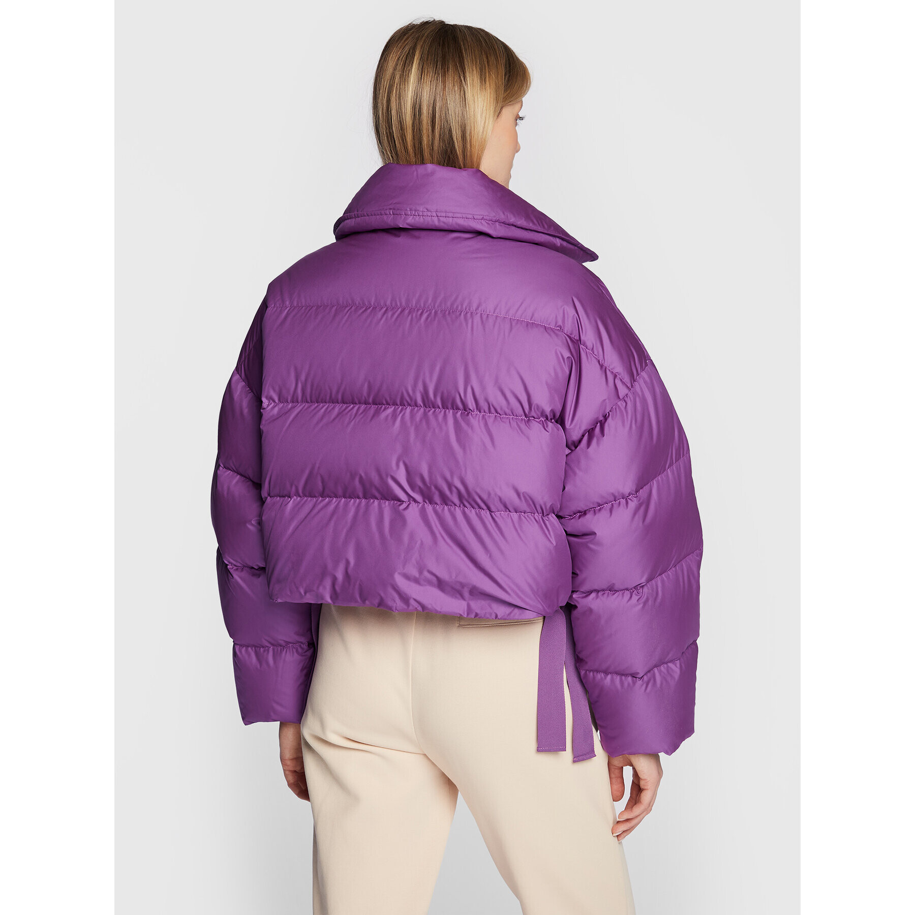 Marc O'Polo Geacă din puf 209 0808 70007 Violet Oversize - Pled.ro