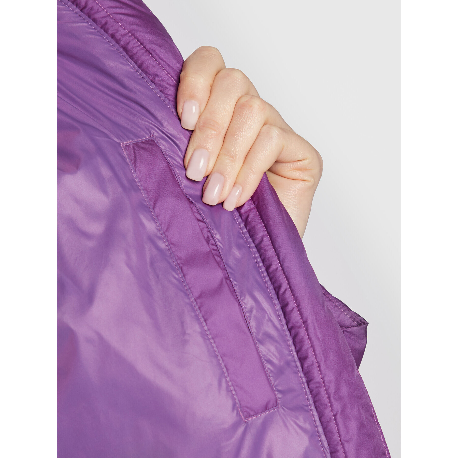 Marc O'Polo Geacă din puf 209 0808 70007 Violet Oversize - Pled.ro