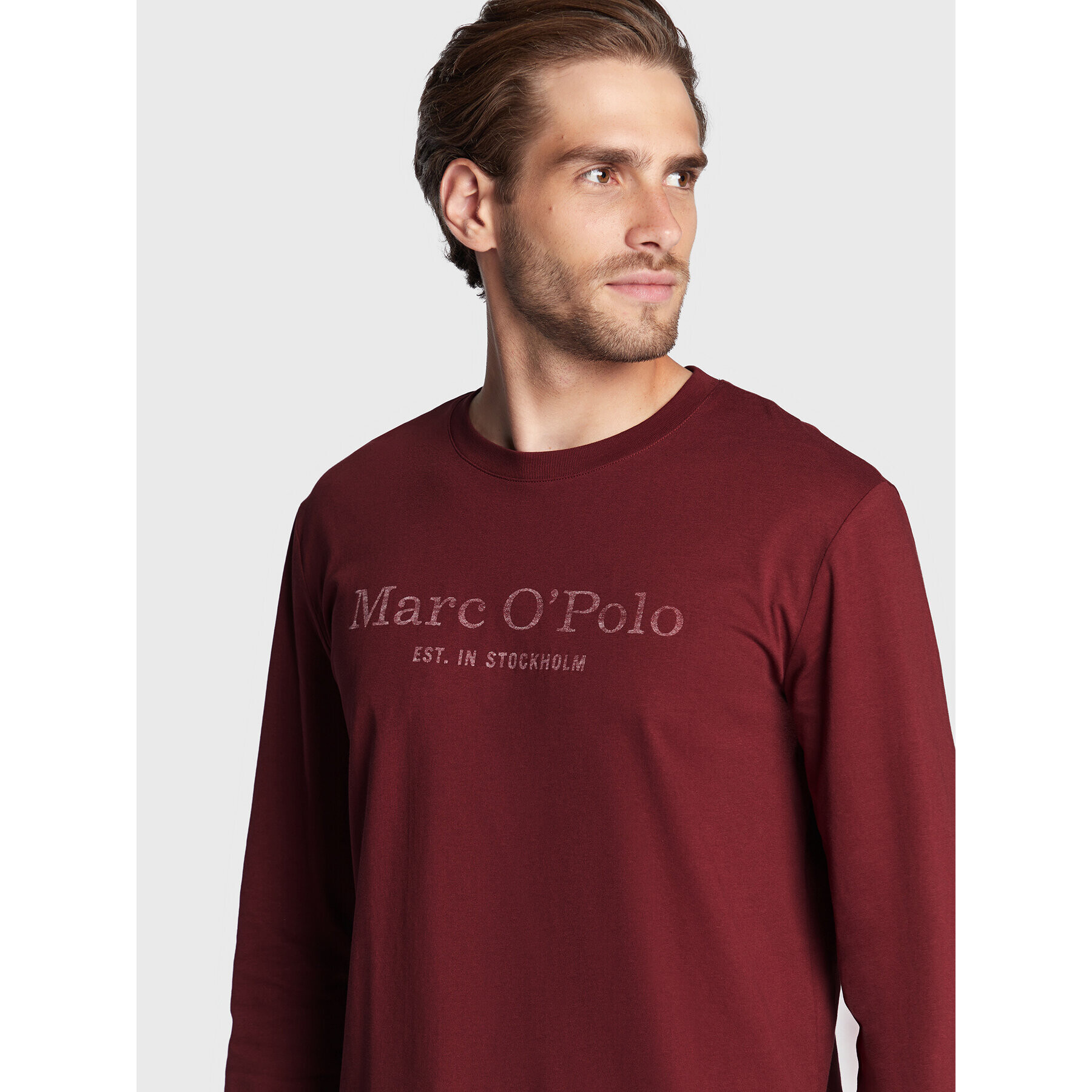 Marc O'Polo Longsleeve 227 2012 52152 Vișiniu Regular Fit - Pled.ro