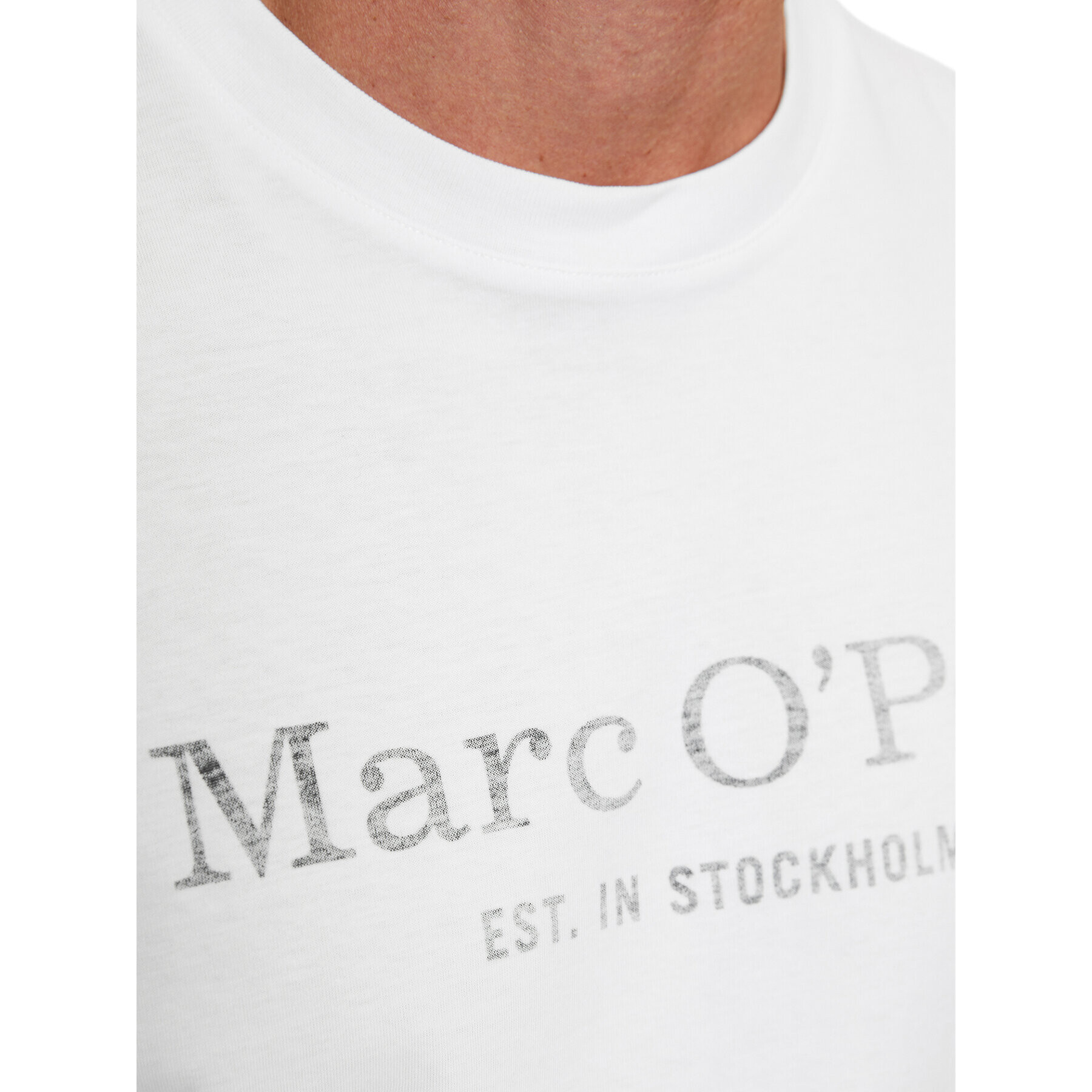 Marc O'Polo Longsleeve 327 2012 52152 Alb Regular Fit - Pled.ro