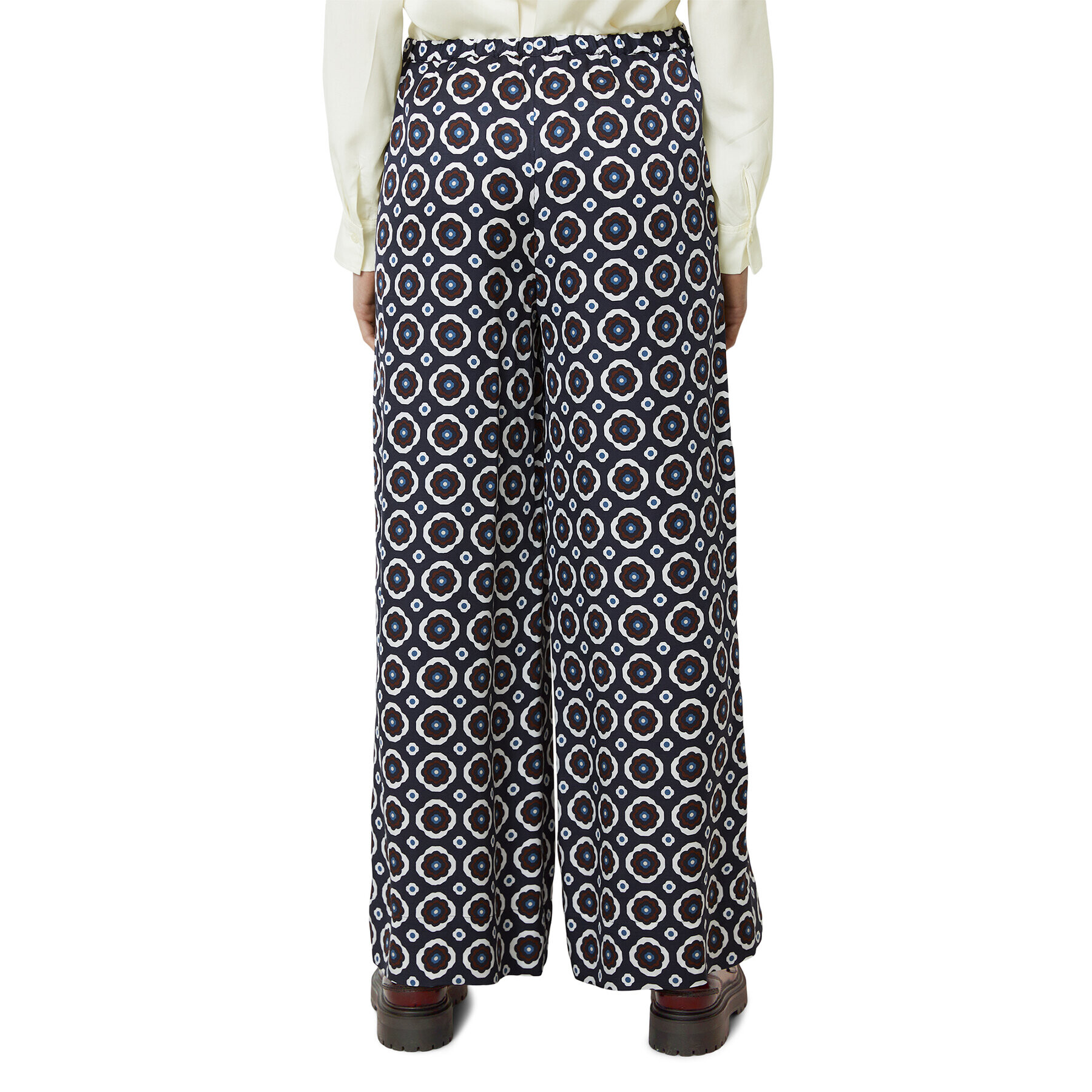 Marc O'Polo Pantaloni din material 308 1167 10195 Bleumarin Relaxed Fit - Pled.ro