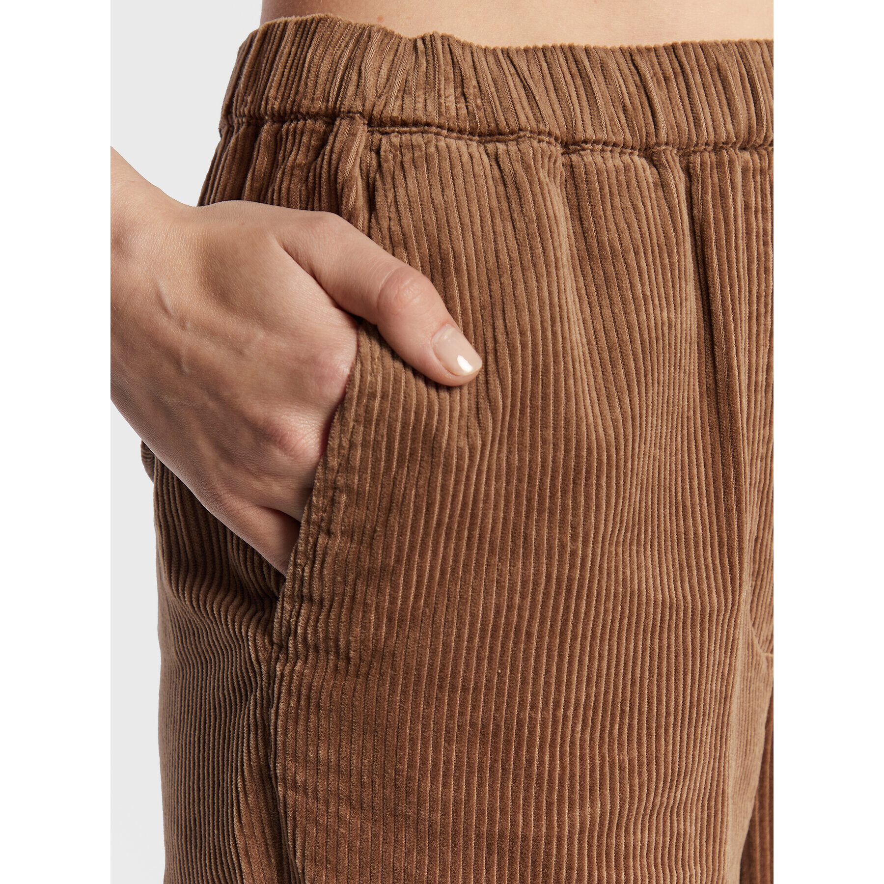 Marc O'Polo Pantaloni din material M08 1245 10387 Maro Relaxed Fit - Pled.ro