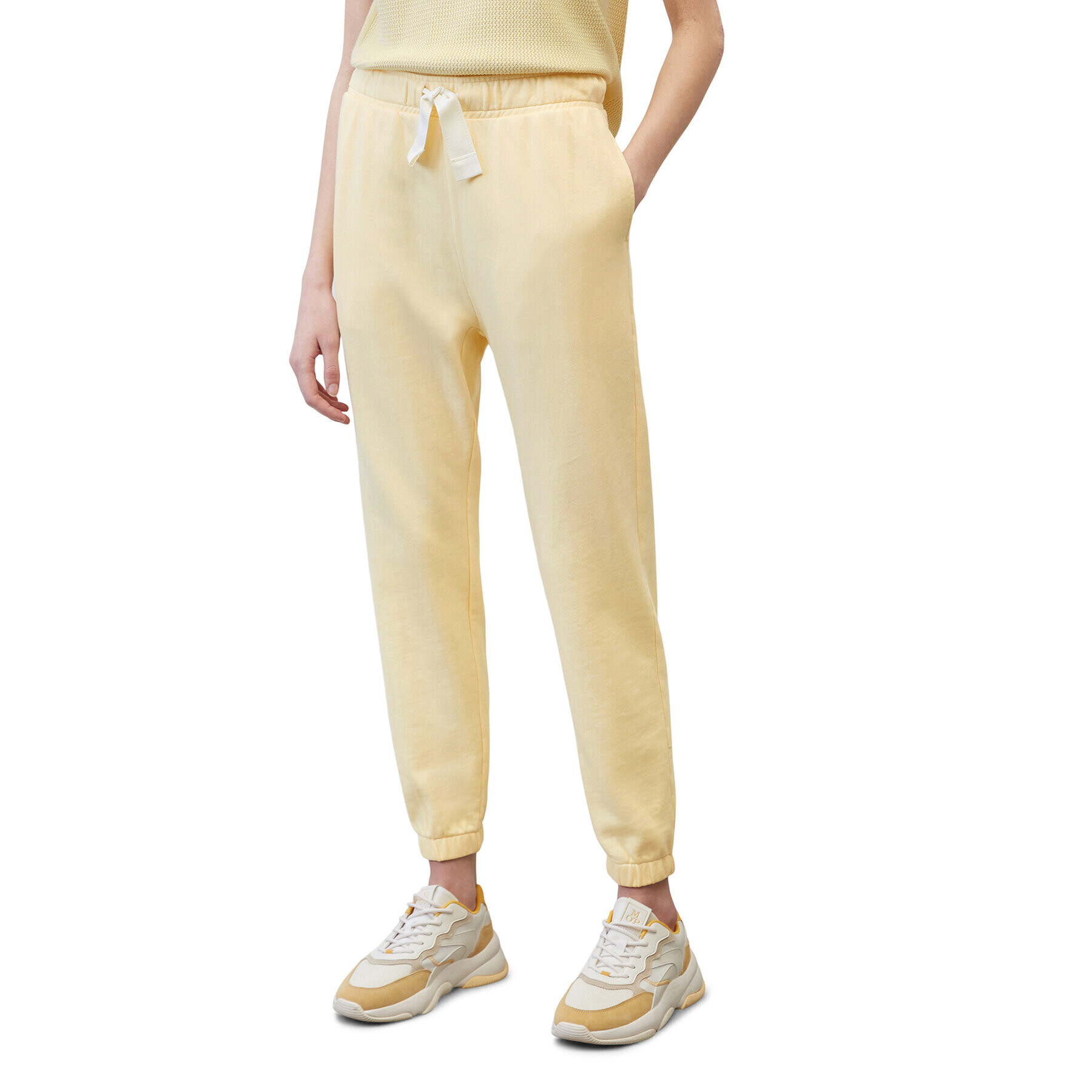 Marc O'Polo Pantaloni trening 302400119029 Galben Regular Fit - Pled.ro