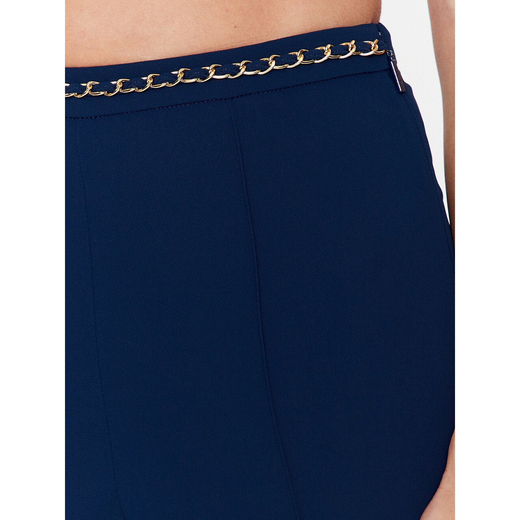 Marciano Guess Pantaloni din material Nausica 3GGB08 9630Z Bleumarin Regular Fit - Pled.ro