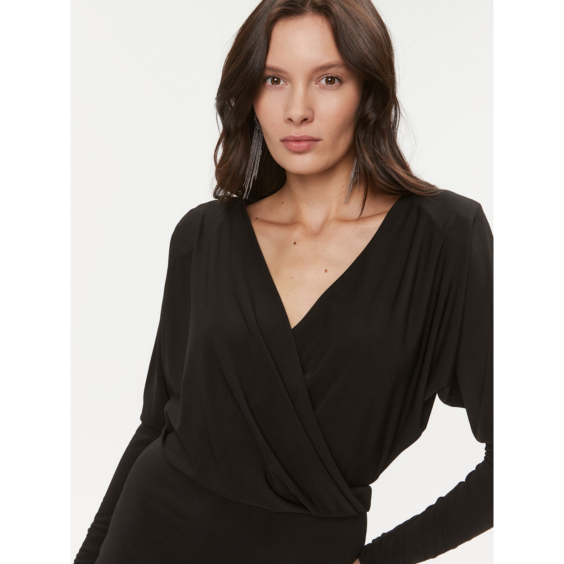 Marciano Guess Rochie cocktail 3BGK96 6230Z Negru Slim Fit - Pled.ro