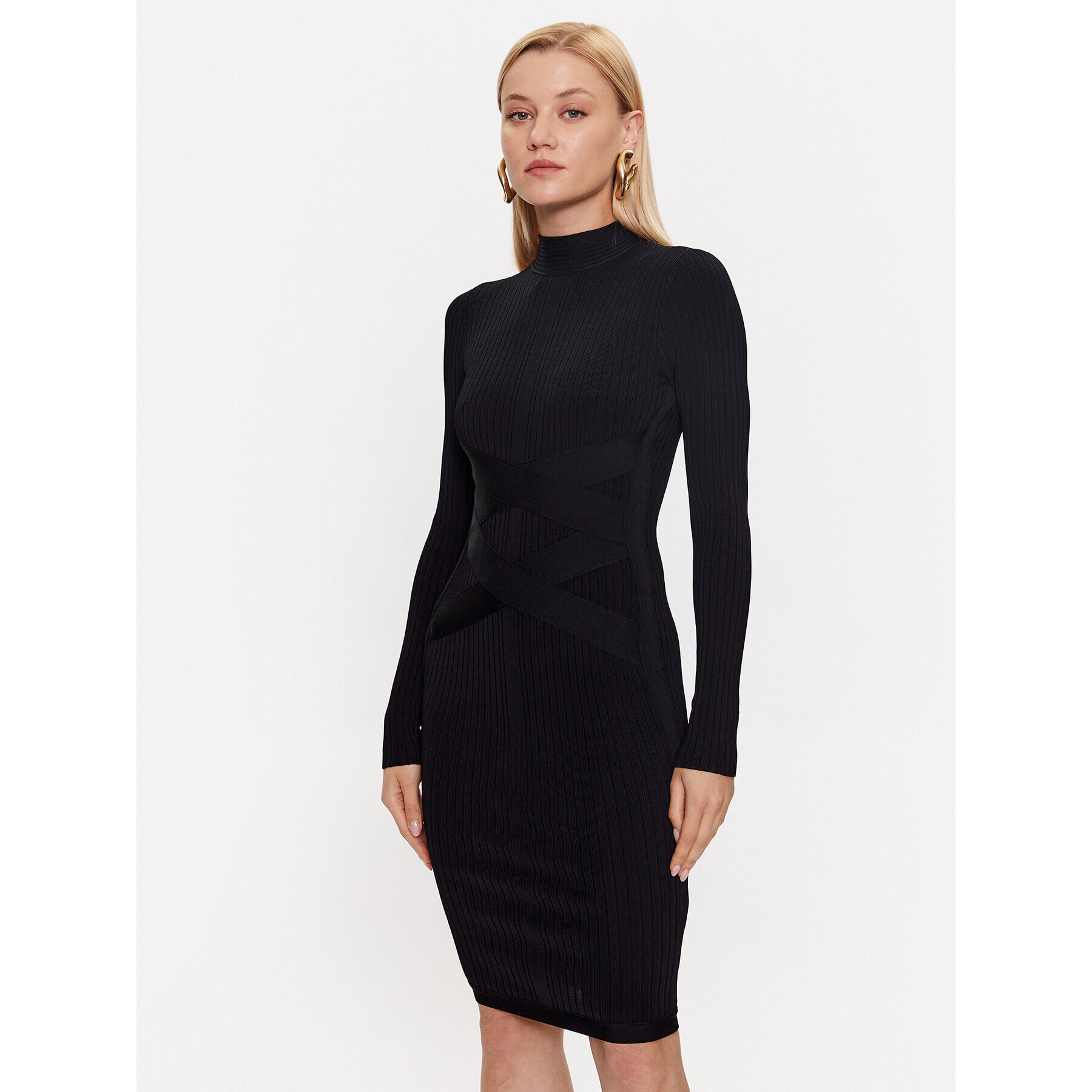 Marciano Guess Rochie cocktail 3YGK37 5036Z Negru Bodycon Fit - Pled.ro