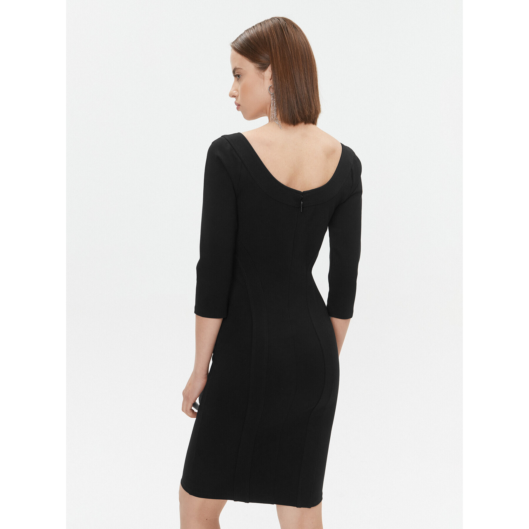 Marciano Guess Rochie de zi 3BGK0J 6375Z Negru Bodycon Fit - Pled.ro