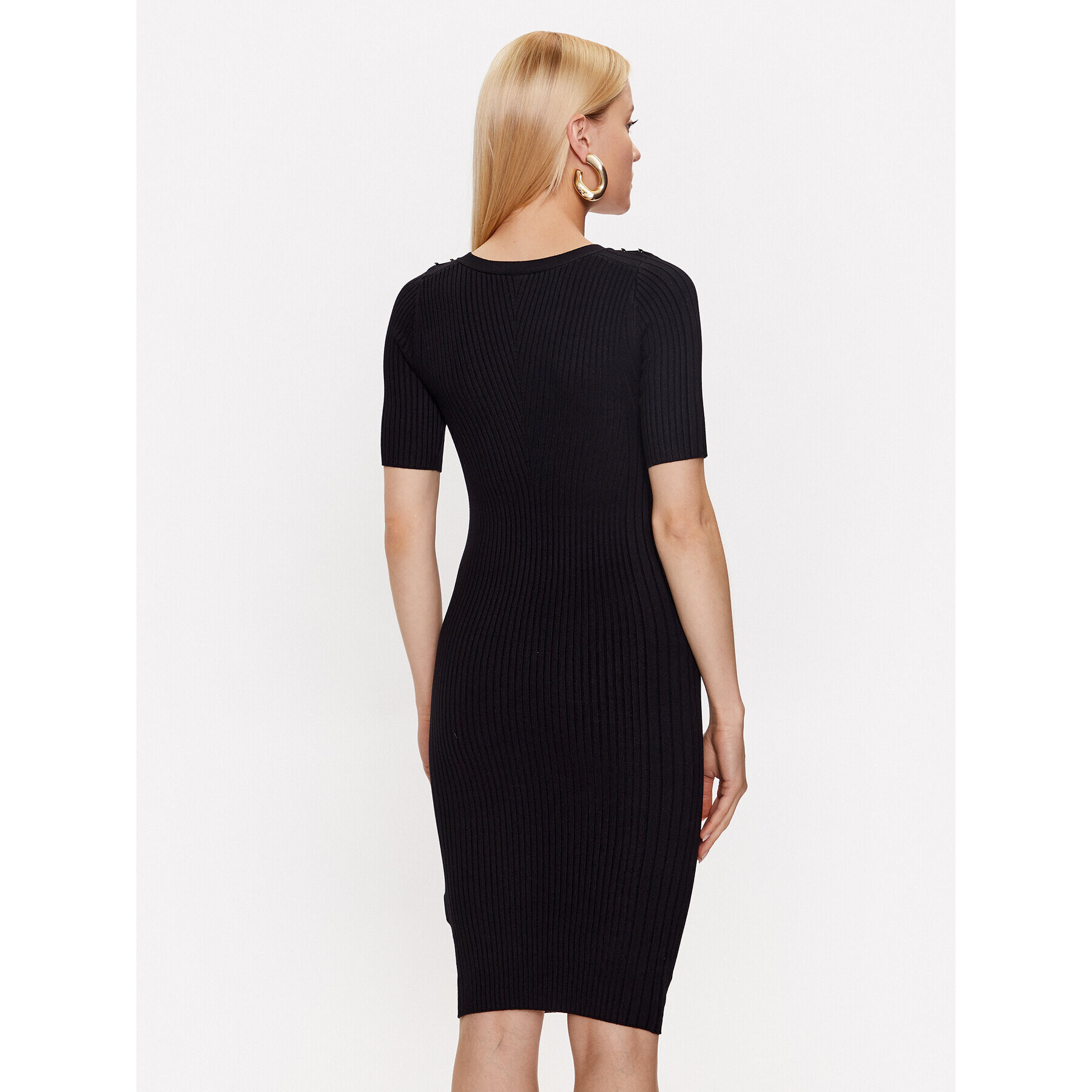 Marciano Guess Rochie de zi 3YGK01 5613Z Negru Bodycon Fit - Pled.ro