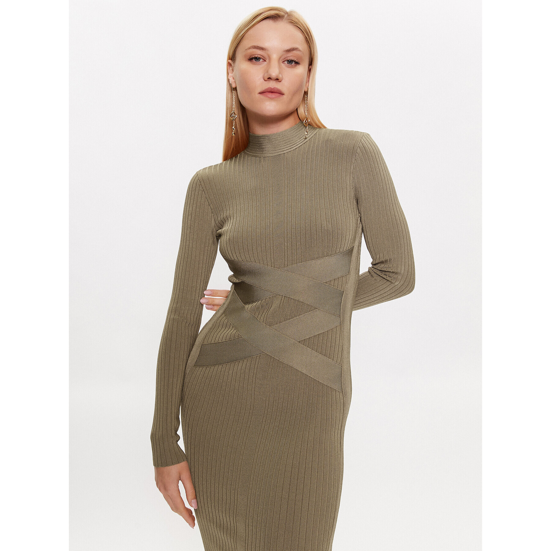 Marciano Guess Rochie de zi 3YGK37 5036Z Roșu Bodycon Fit - Pled.ro