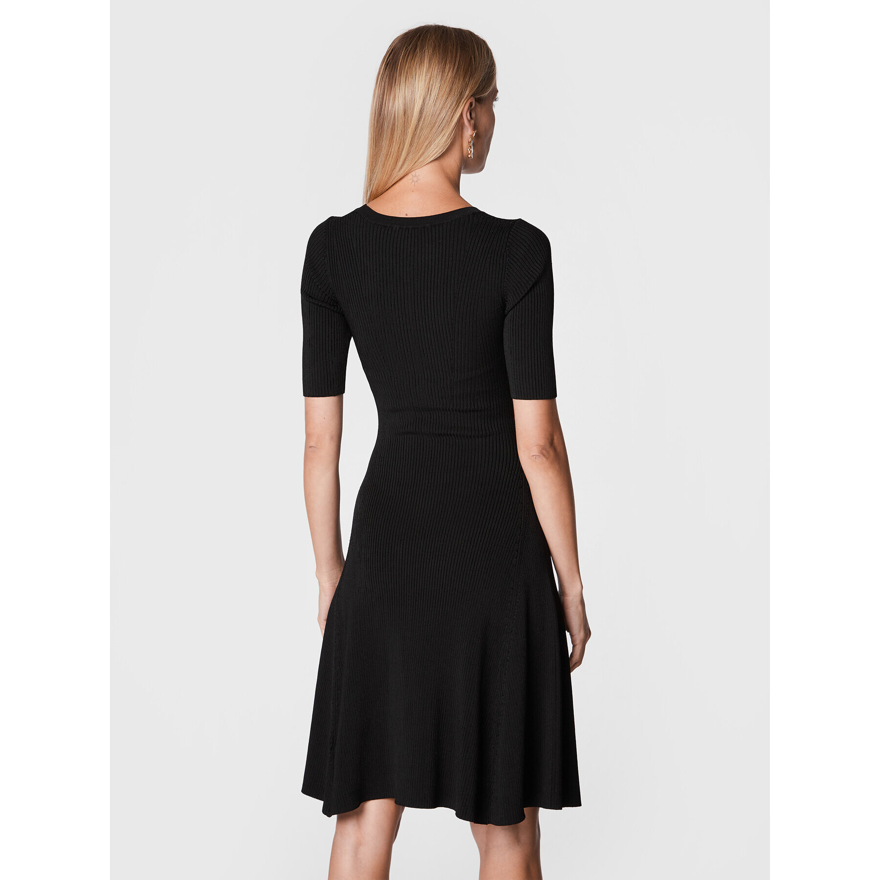 Marciano Guess Rochie tricotată 2BGK17 5662Z Negru Regular Fit - Pled.ro